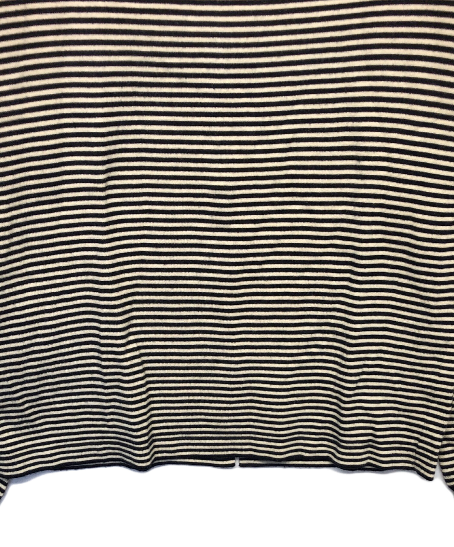 中古・古着通販】PRADA (プラダ) 長袖ボーダーカットソー