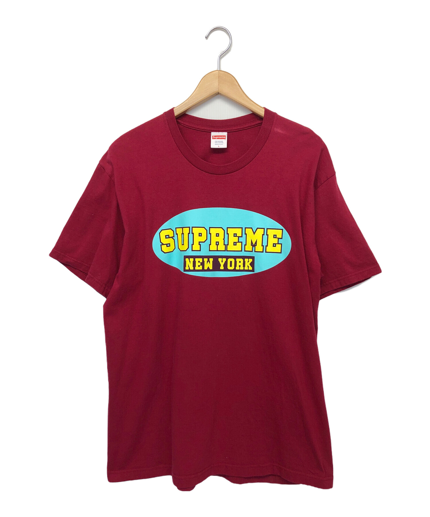 中古・古着通販】SUPREME (シュプリーム) Tシャツ レッド サイズ:L 