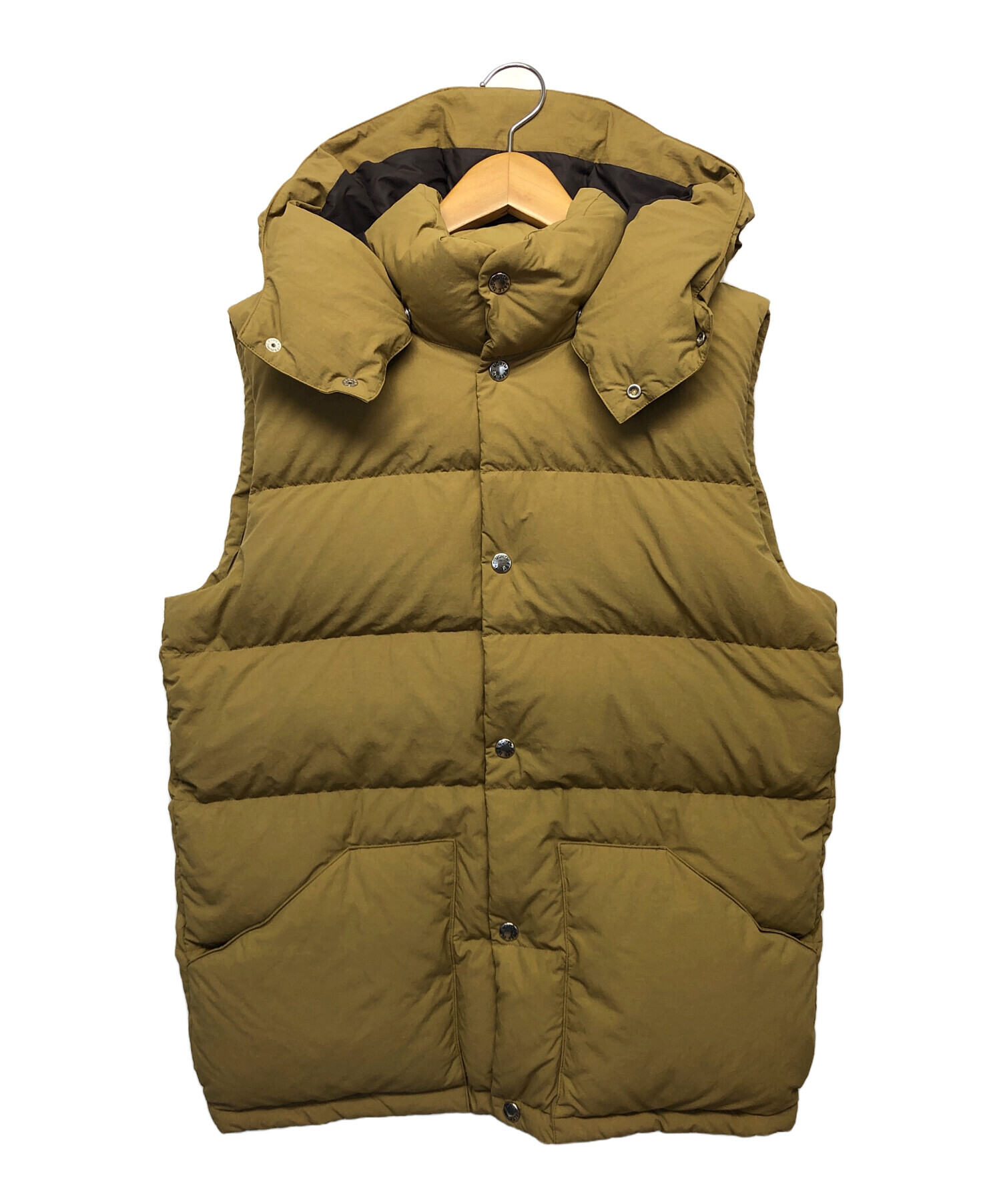 THE NORTH FACE ダウンベスト L ベージュ 公式】ヌプシベスト（メンズ