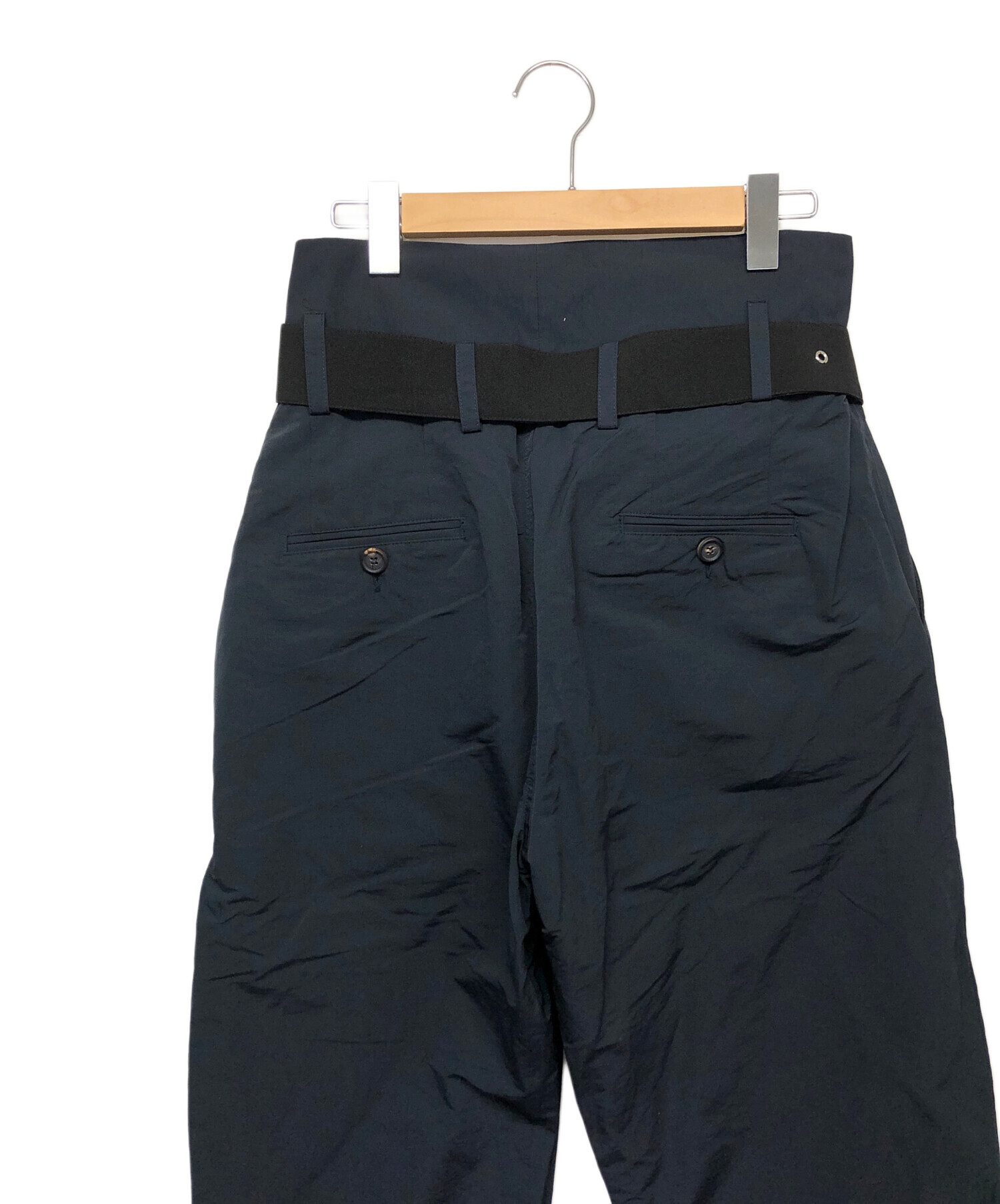 中古・古着通販】Plan C (プランシー) ナイロンパンツ ネイビー サイズ