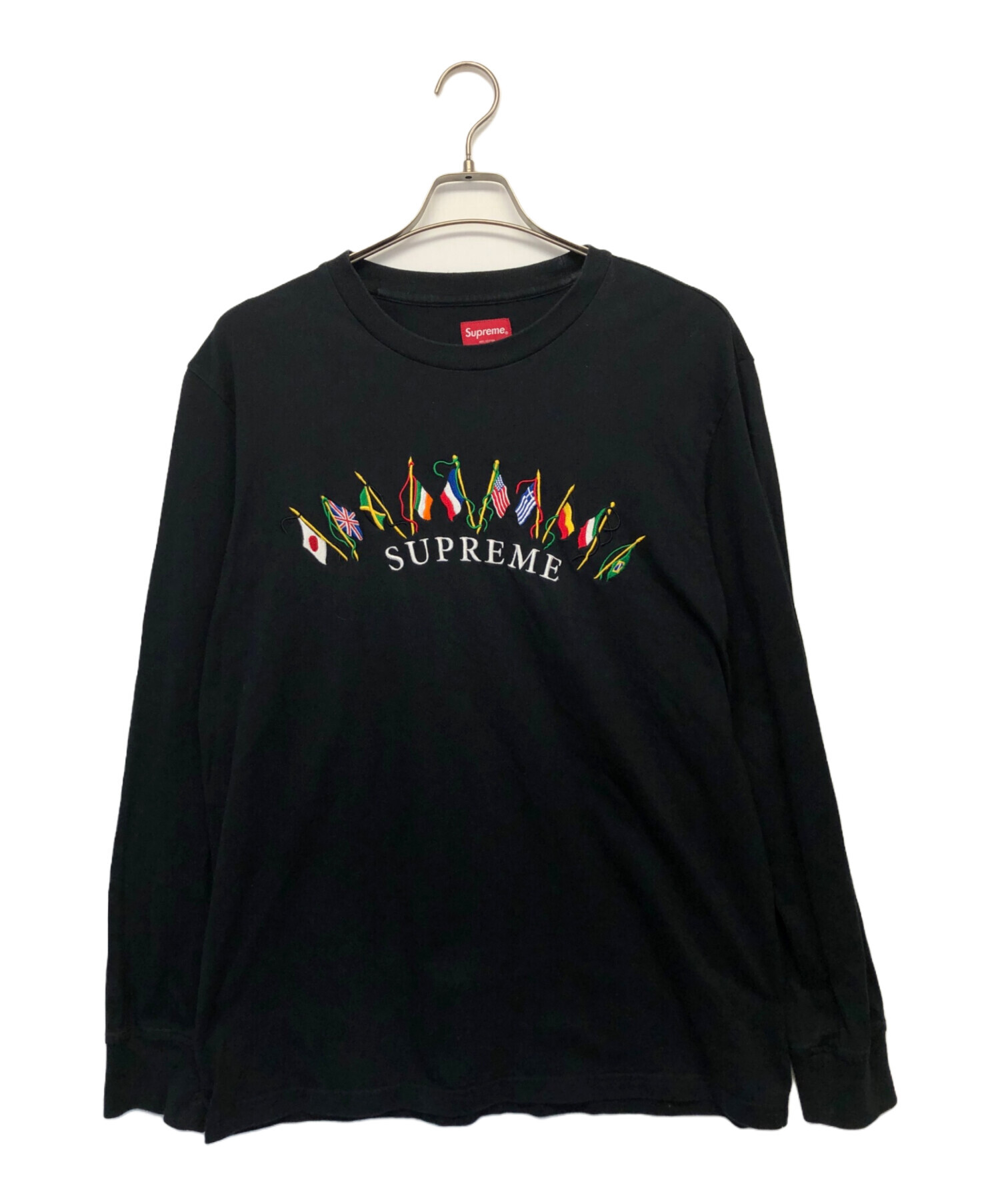 中古・古着通販】SUPREME (シュプリーム) Text Rib Hooded Sweatshirt