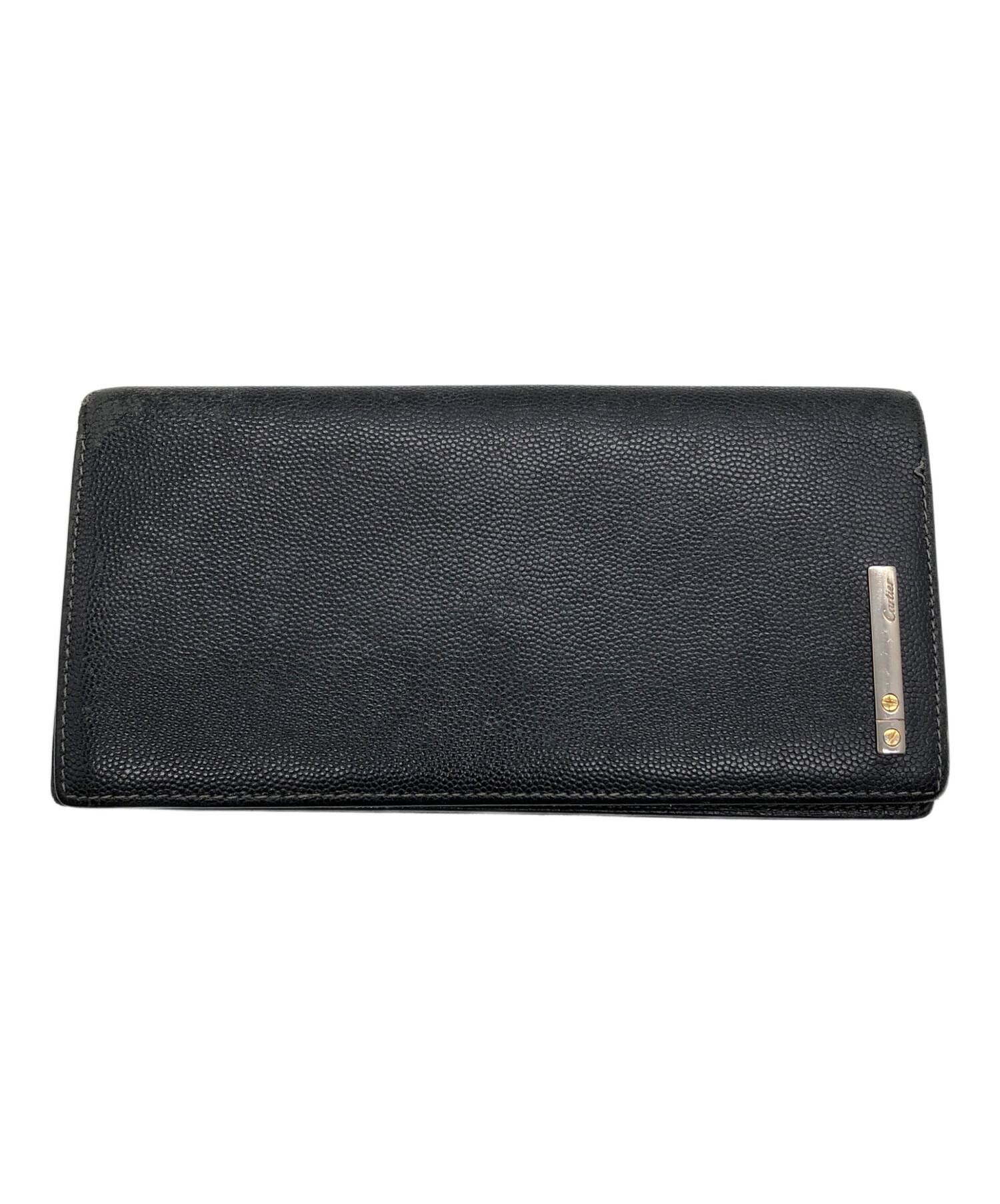 中古・古着通販】Cartier (カルティエ) 長財布 ブラック｜ブランド