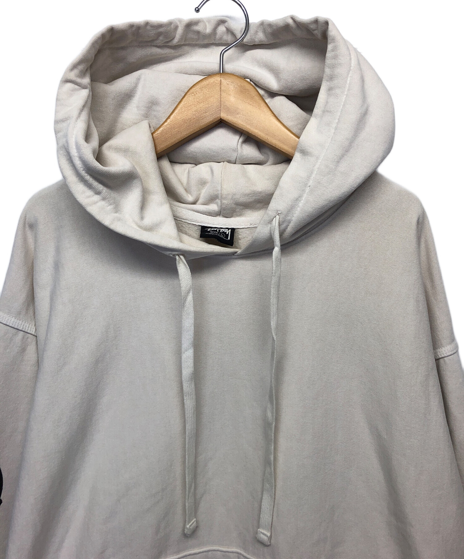 中古・古着通販】stussy (ステューシー) パーカー グレー サイズ:L 