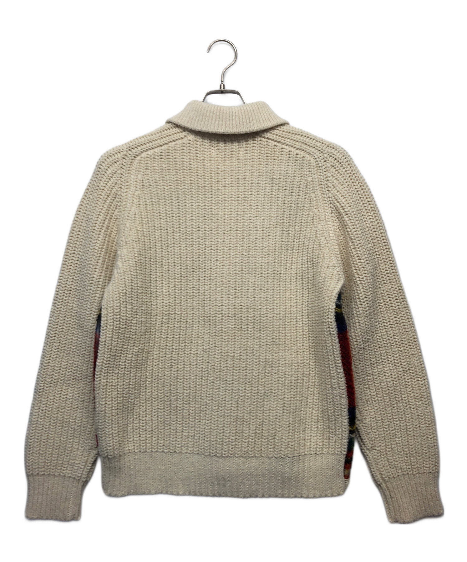 中古・古着通販】SUPREME (シュプリーム) Plaid Front zip Sweater