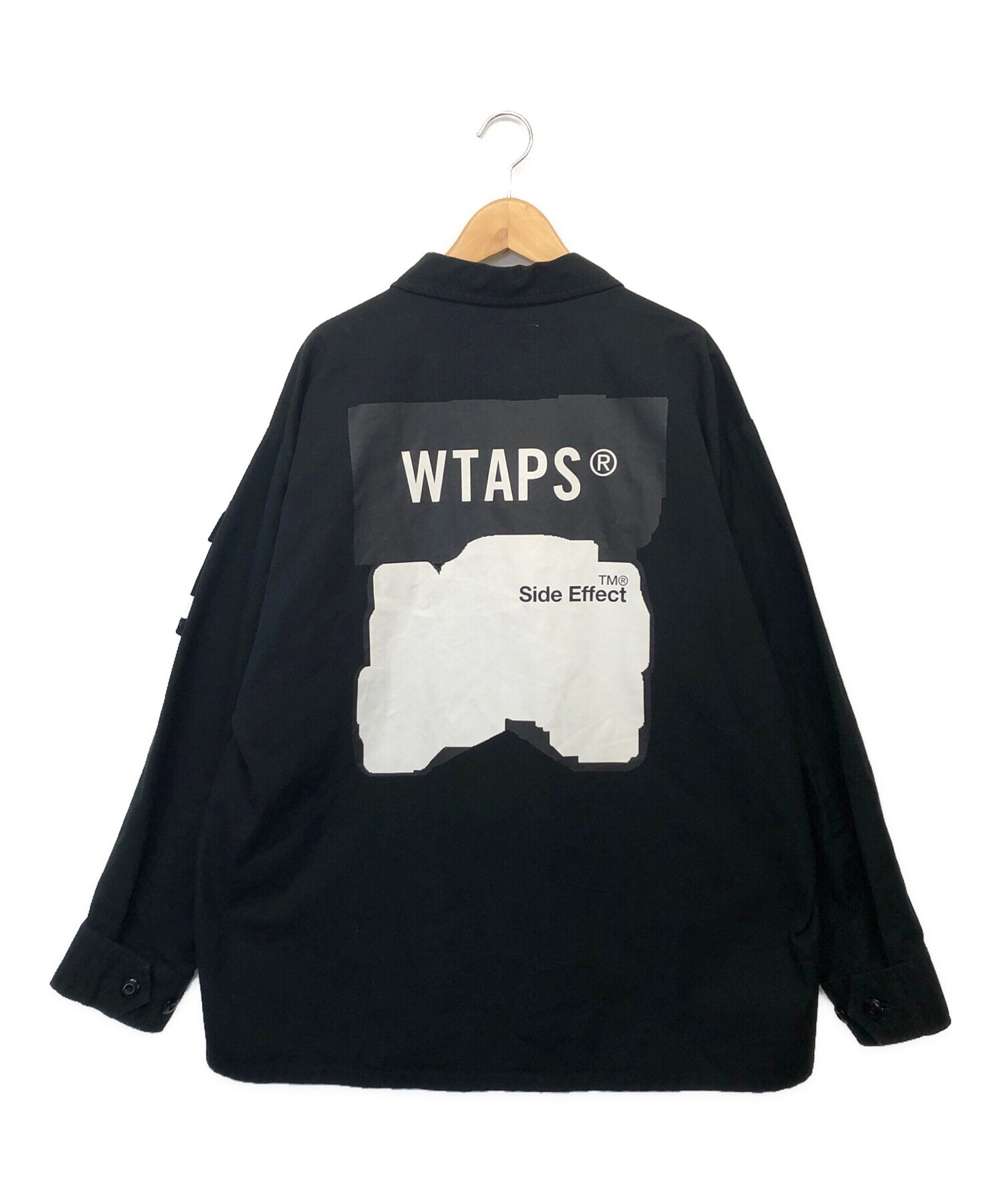 中古・古着通販】WTAPS (ダブルタップス) JUNGLE LS SHIRT ブラック