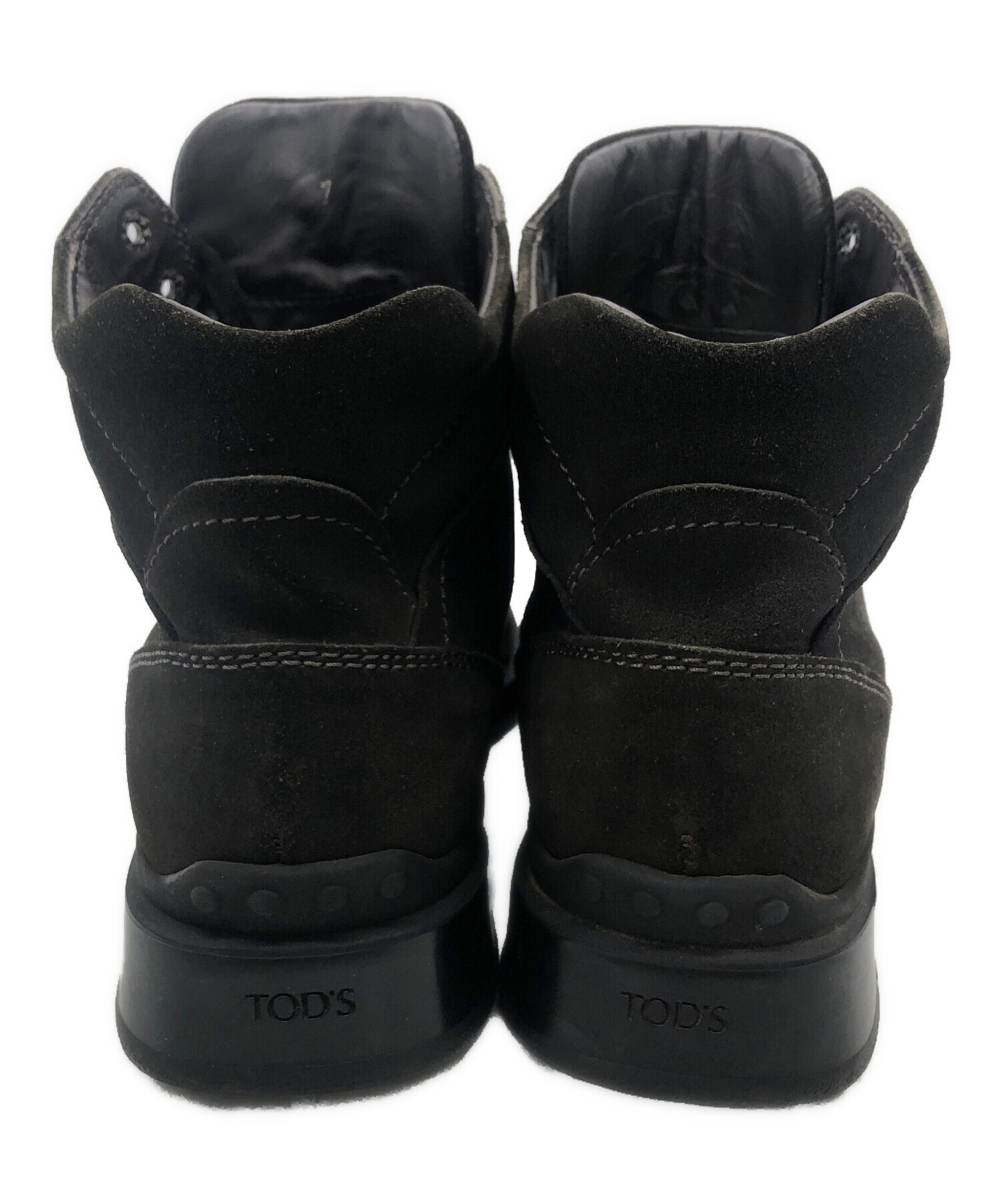 中古・古着通販】TOD'S (トッズ) ショートブーツ ブラウン サイズ:7