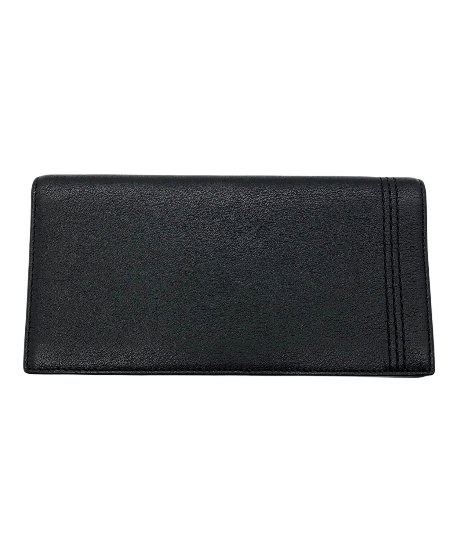 中古・古着通販】S.T.Dupont (エス・テー・デュポン) 長財布 ブラック 