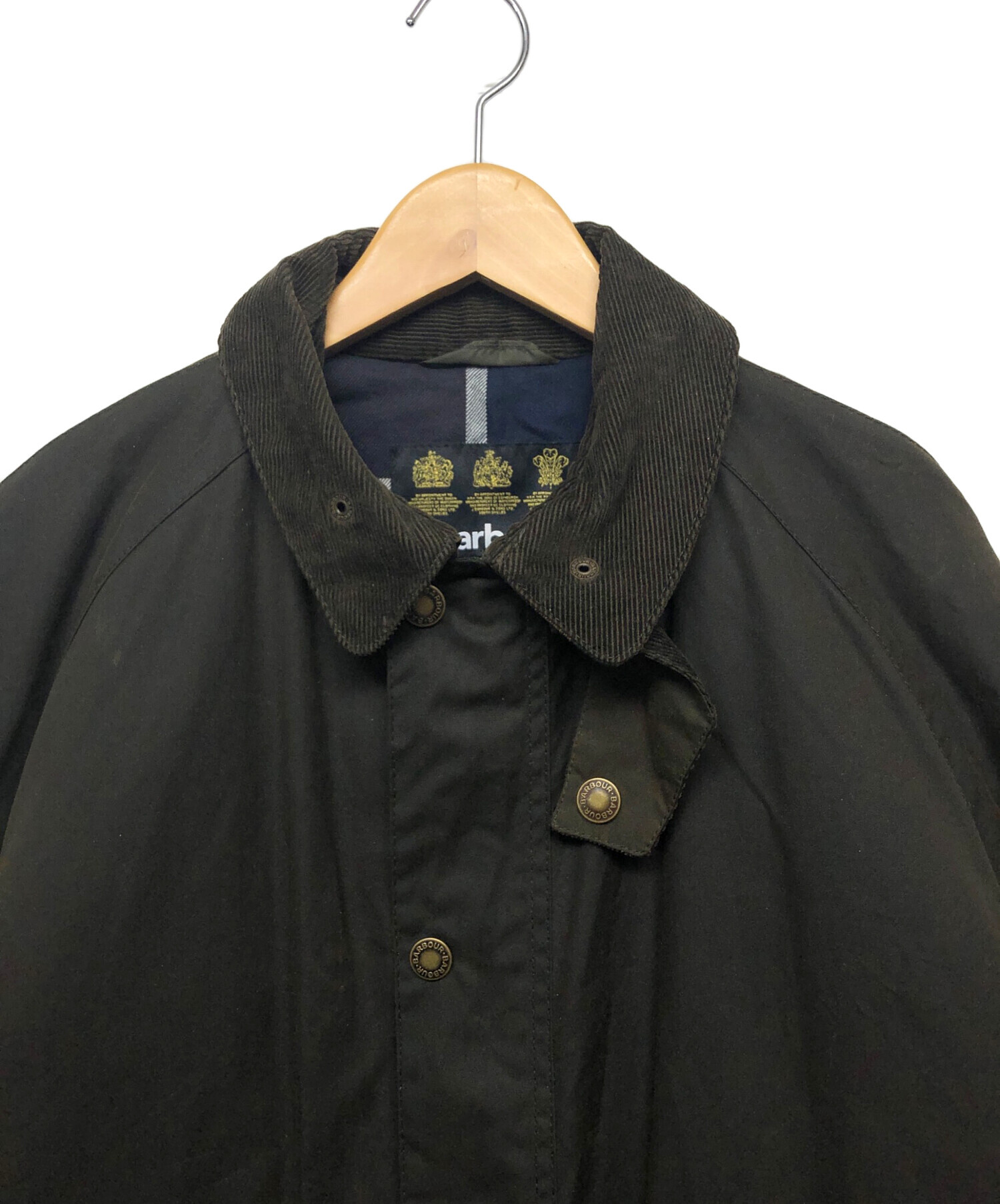 中古・古着通販】Barbour (バブアー) ワックスジャケット オリーブ