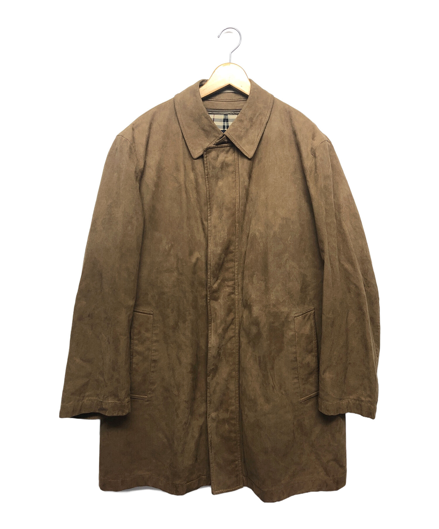 BURBERRY PRORSUM ノバチェック ステンカラーコート バーバリー