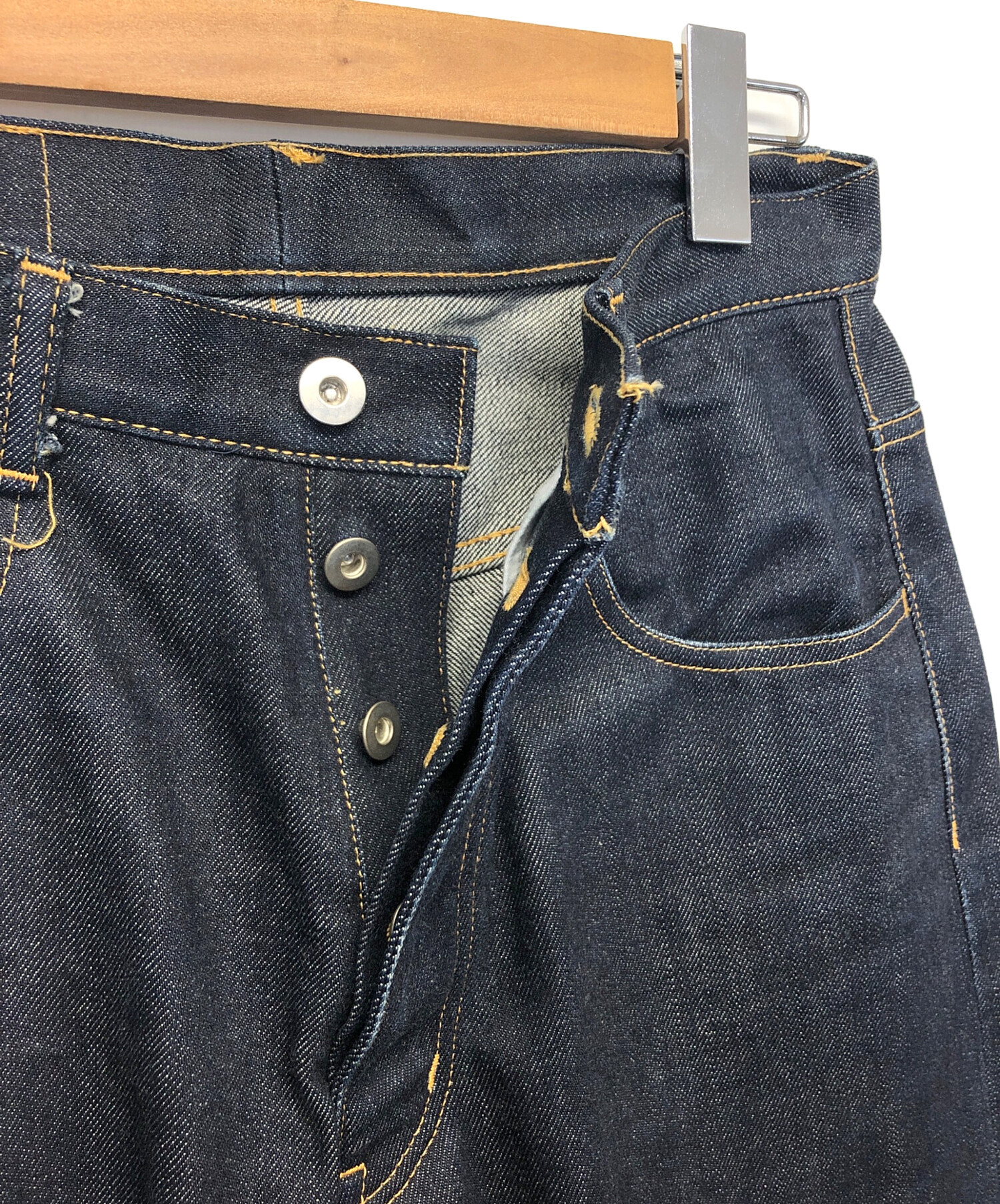 中古・古着通販】sulvam (サルバム) デニムパンツ インディゴ