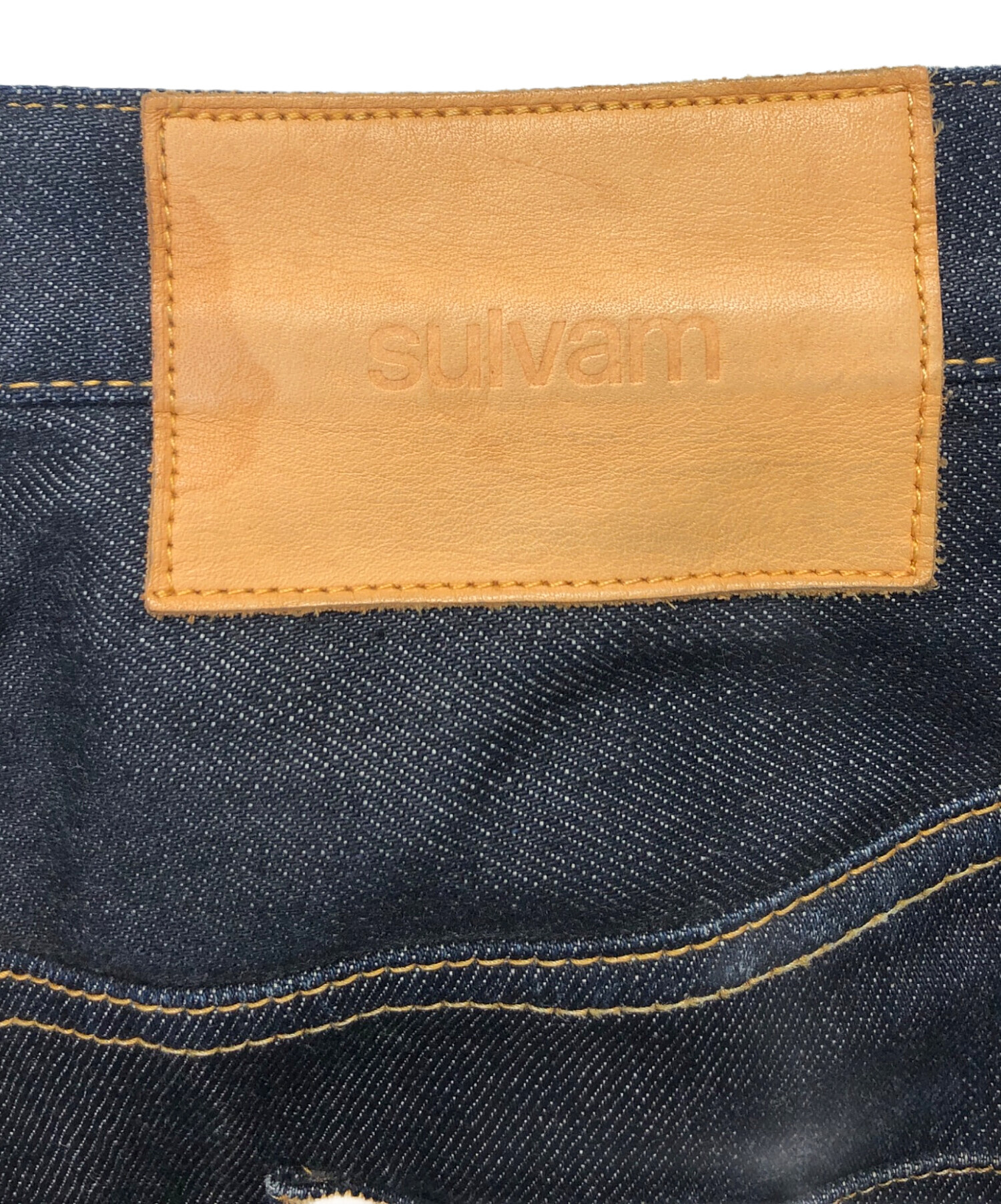 中古・古着通販】sulvam (サルバム) デニムパンツ インディゴ
