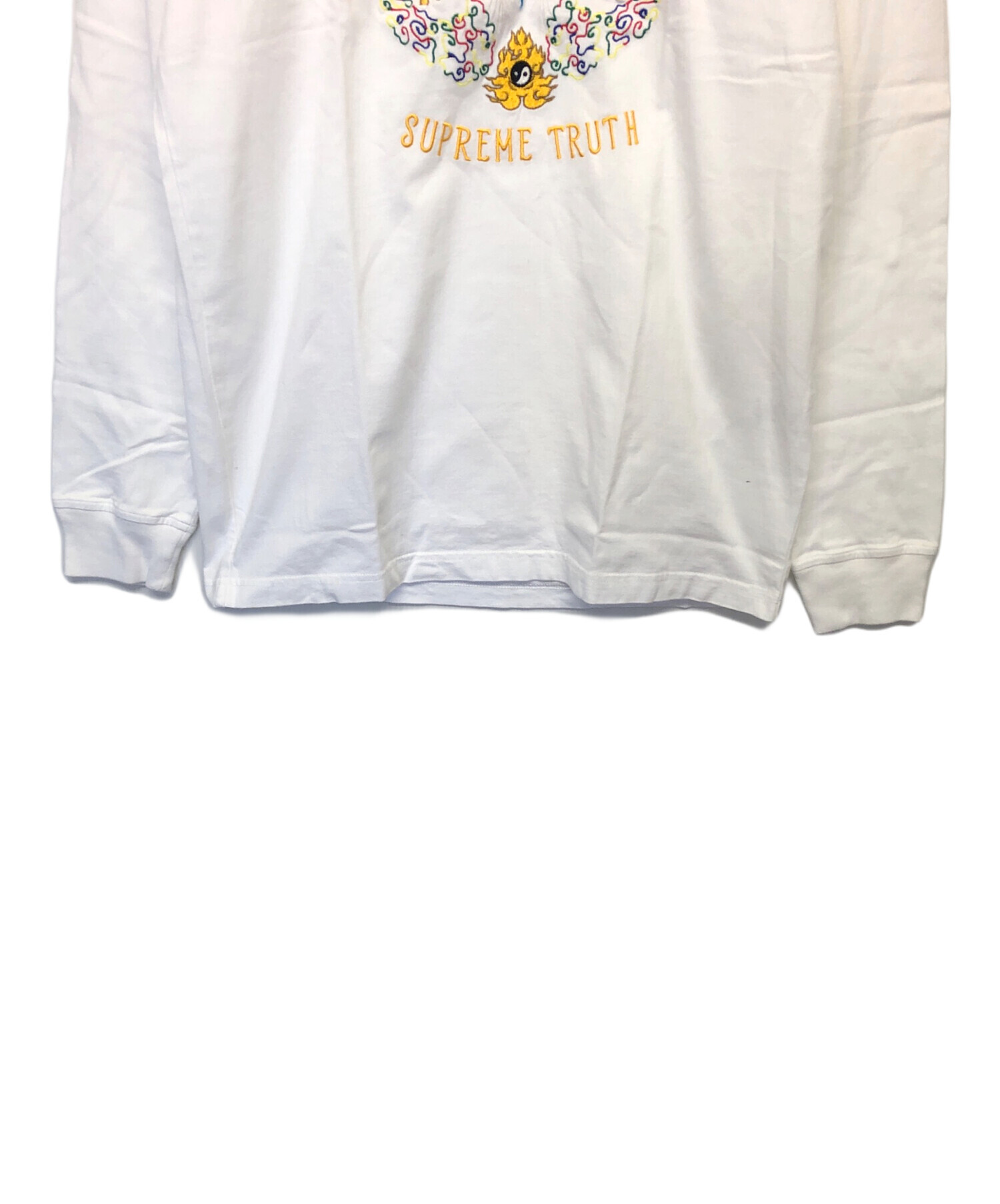 Supreme 長袖Tシャツ M ホワイト 中古・古着通販】Supreme (シュプリーム) 長袖Tシャツ ホワイト