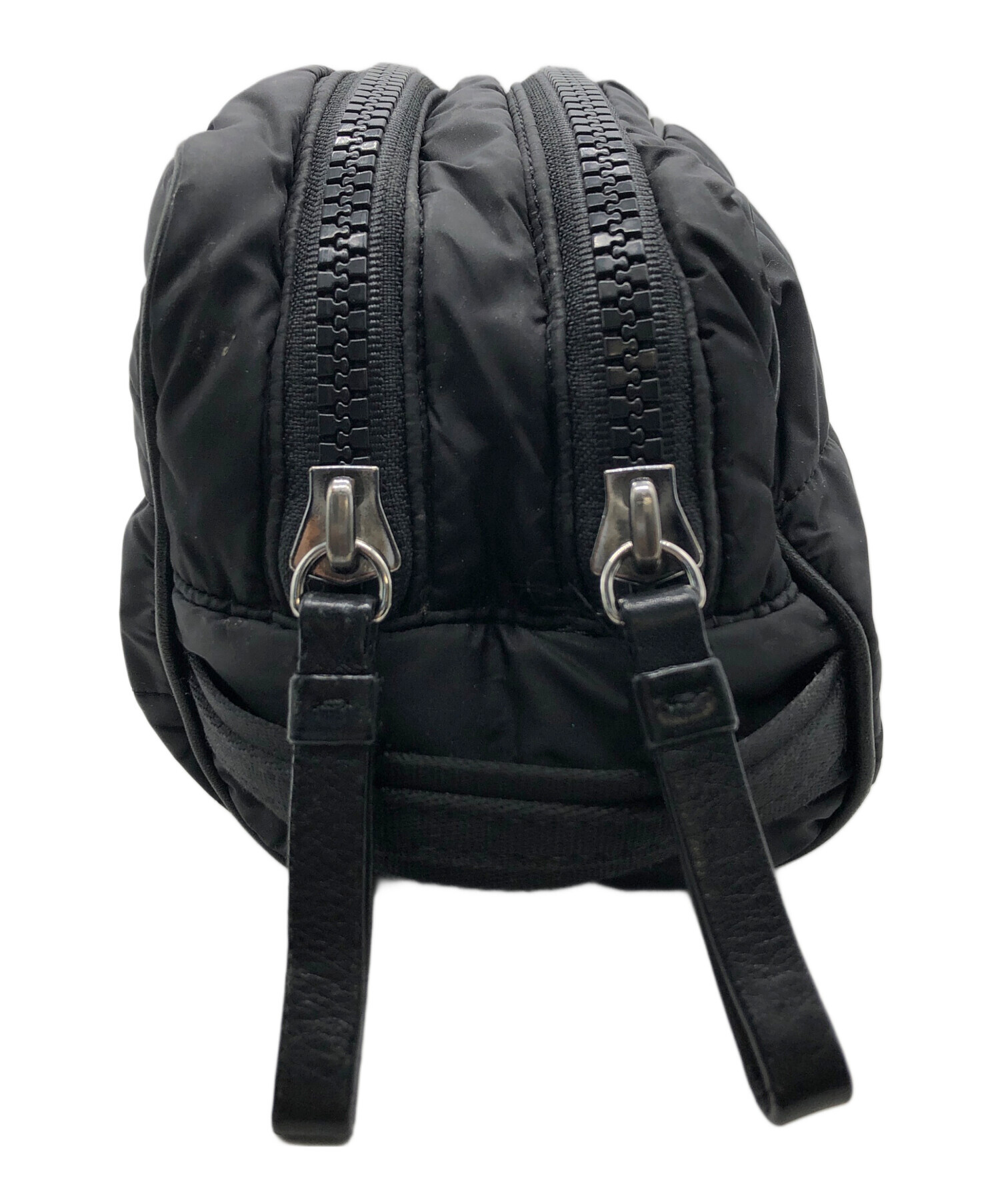 中古・古着通販】MONCLER (モンクレール) ポーチ ブラック｜ブランド