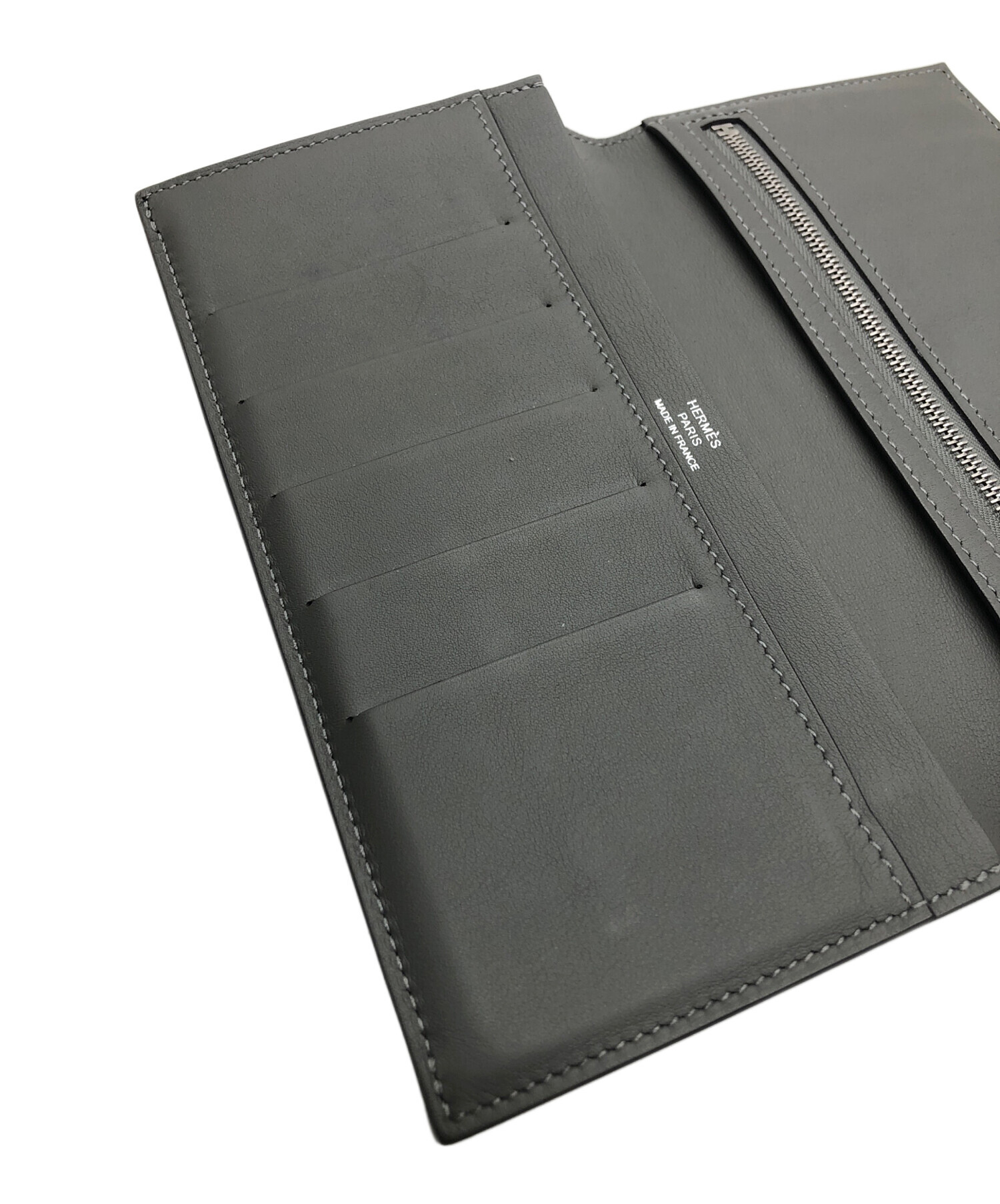 中古・古着通販】HERMES (エルメス) シチズン ツイル ロング グレー