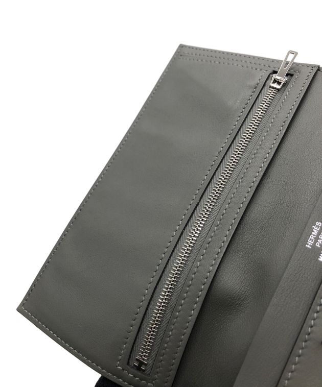 中古・古着通販】HERMES (エルメス) シチズン ツイル ロング グレー