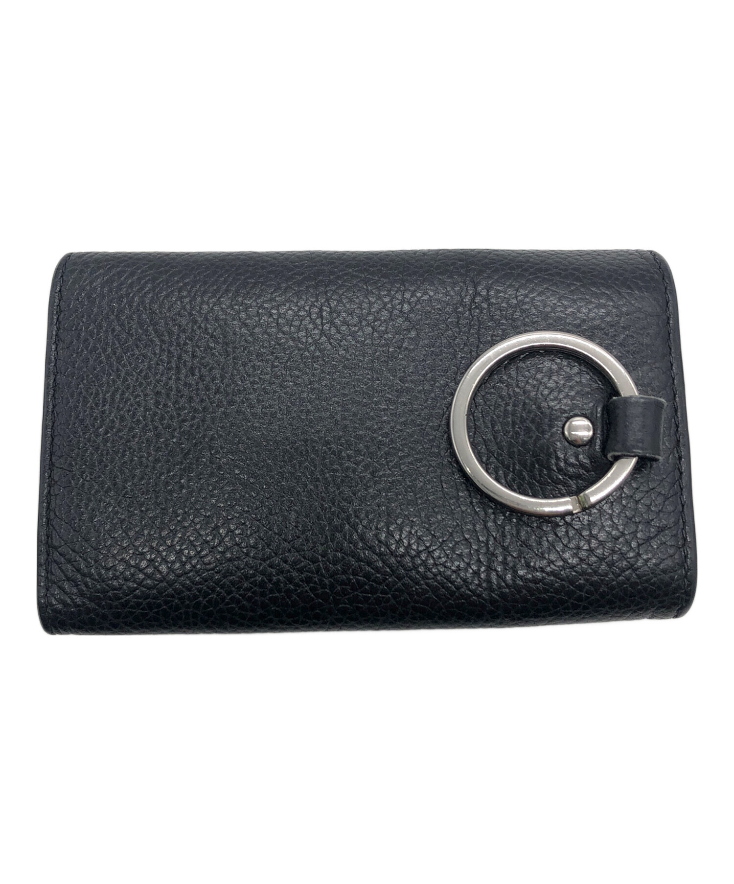 BALENCIAGA ブラック レザー キーケース 新品未使用 BALENCIAGA ブラック レザー キーケース 新品未使用 maido