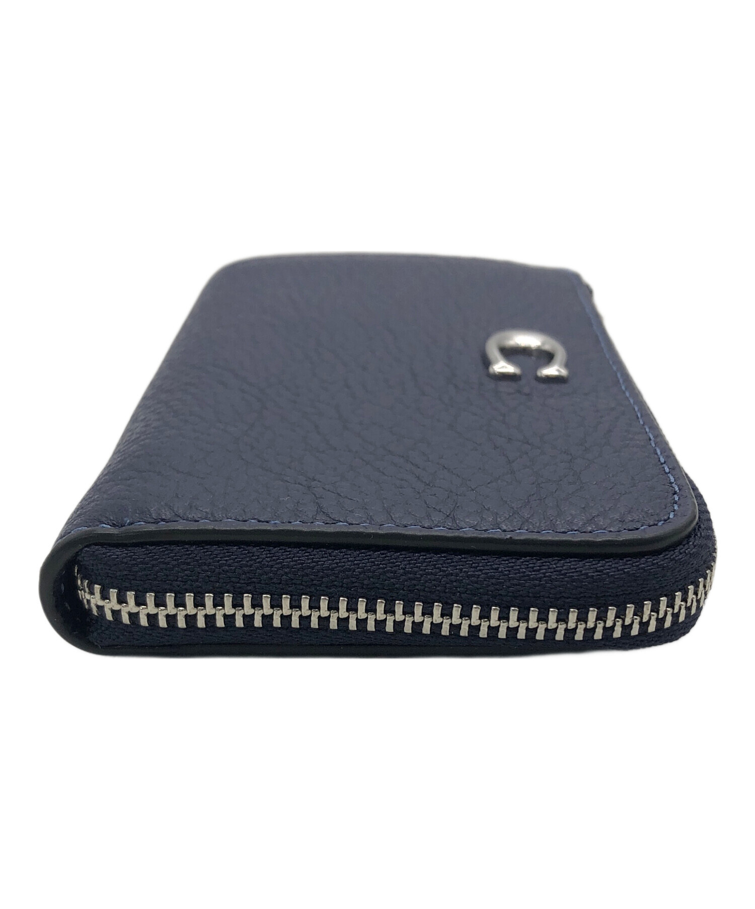 中古・古着通販】COACH (コーチ) Lジップキーケース ネイビー