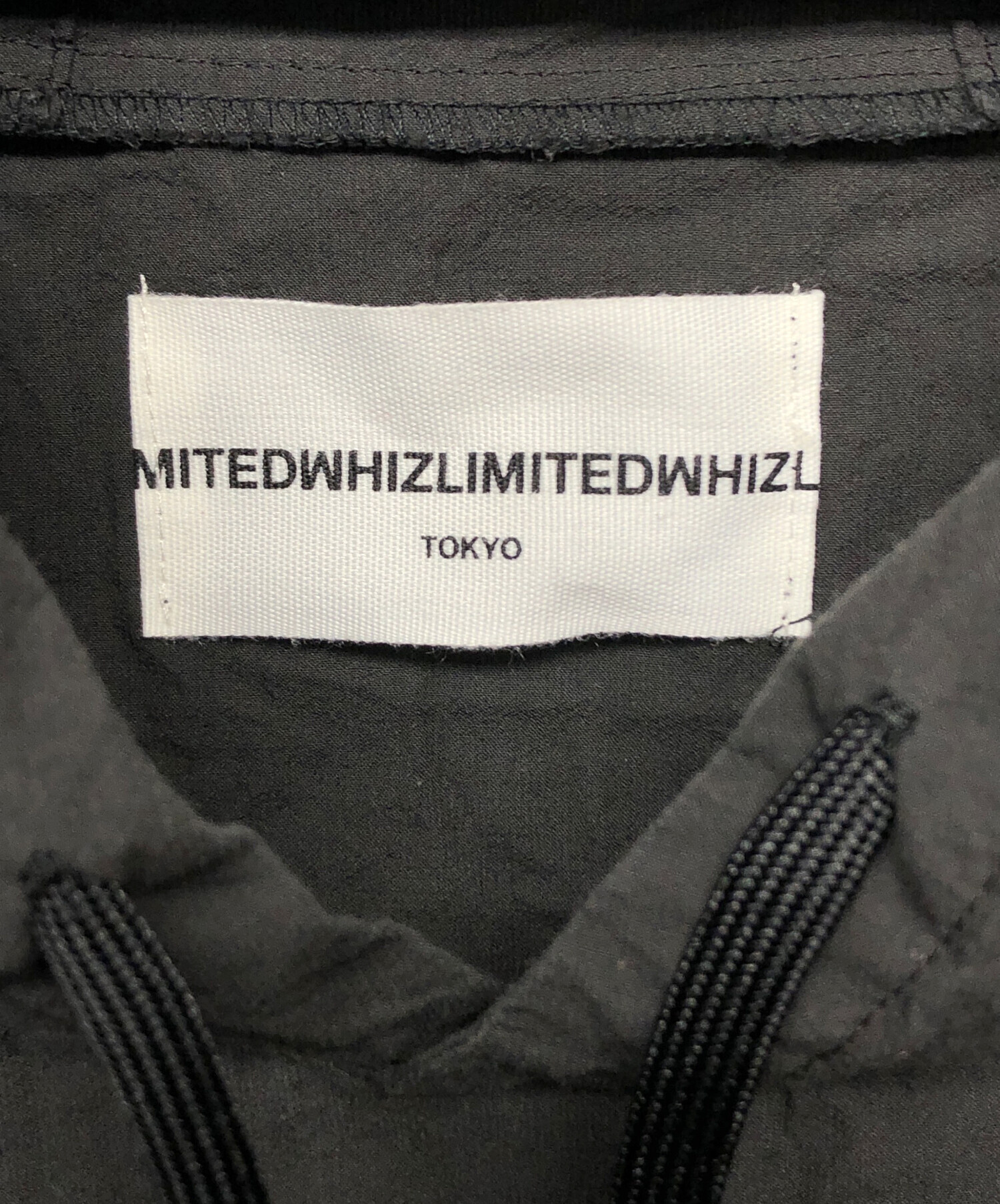 中古・古着通販】whiz limited (ウィズリミテッド) パーカー ブラック 