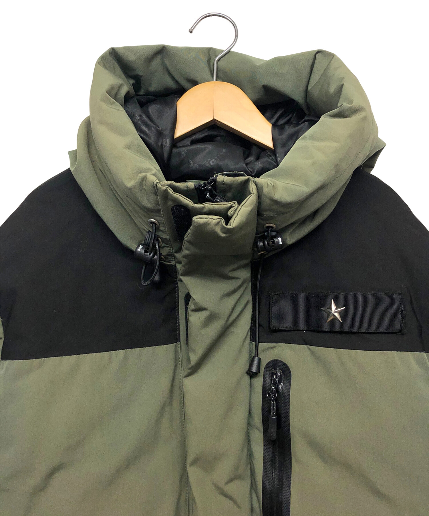 中古・古着通販】Schott (ショット) ダウンジャケット グリーン サイズ