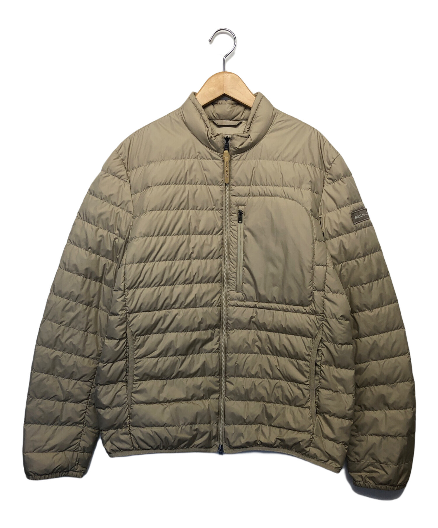中古・古着通販】WOOLRICH (ウールリッチ) ダウンジャケット ベージュ 