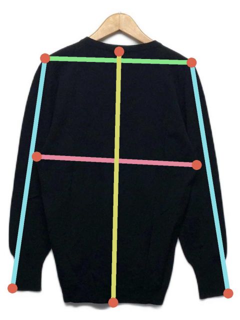 中古・古着通販】JOHN SMEDLEY (ジョンスメドレー) ヘンリーネック