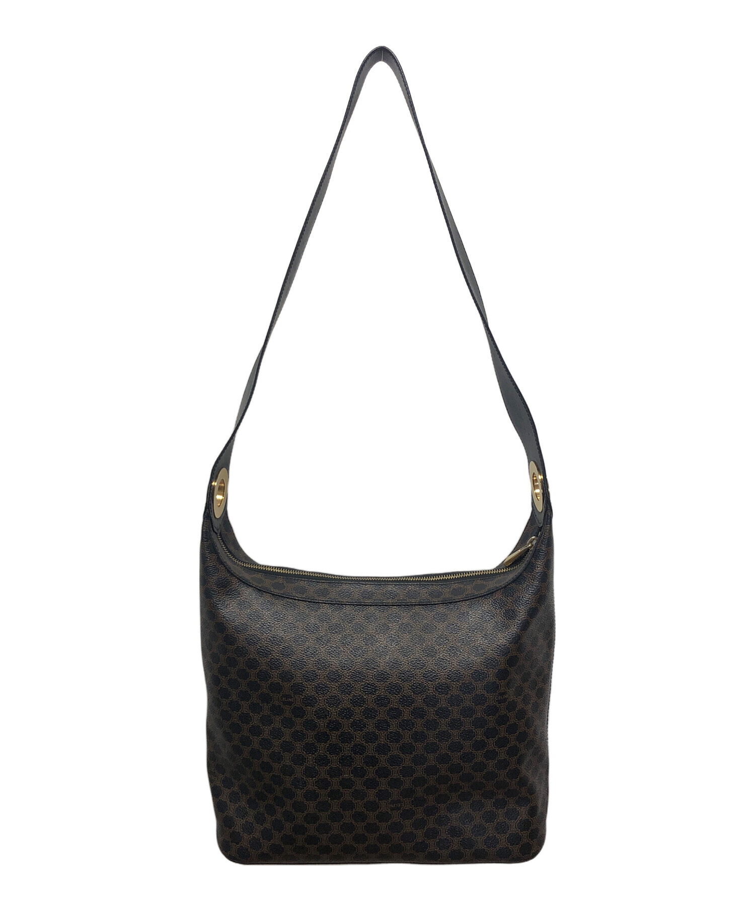 中古・古着通販】CELINE (セリーヌ) マカダム サークルロゴショルダー 