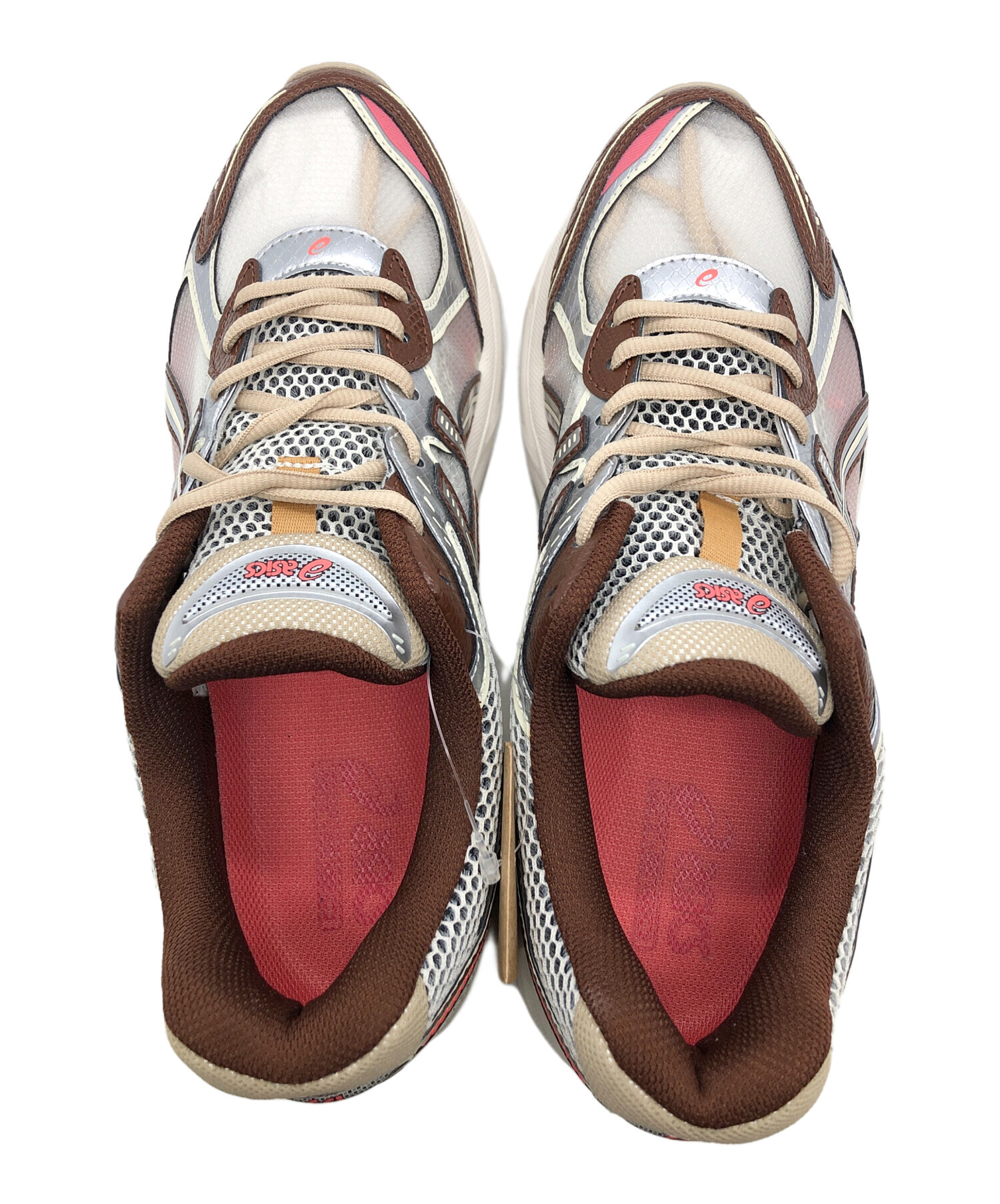 中古・古着通販】asics (アシックス) スニーカー ボルドー×グレー