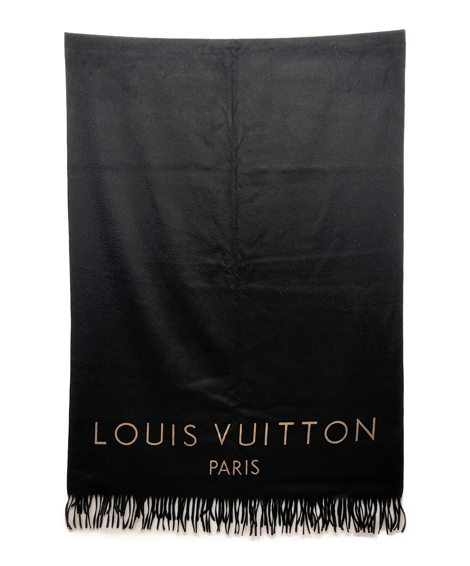 中古・古着通販】LOUIS VUITTON (ルイ ヴィトン) ロゴフリンジマフラー