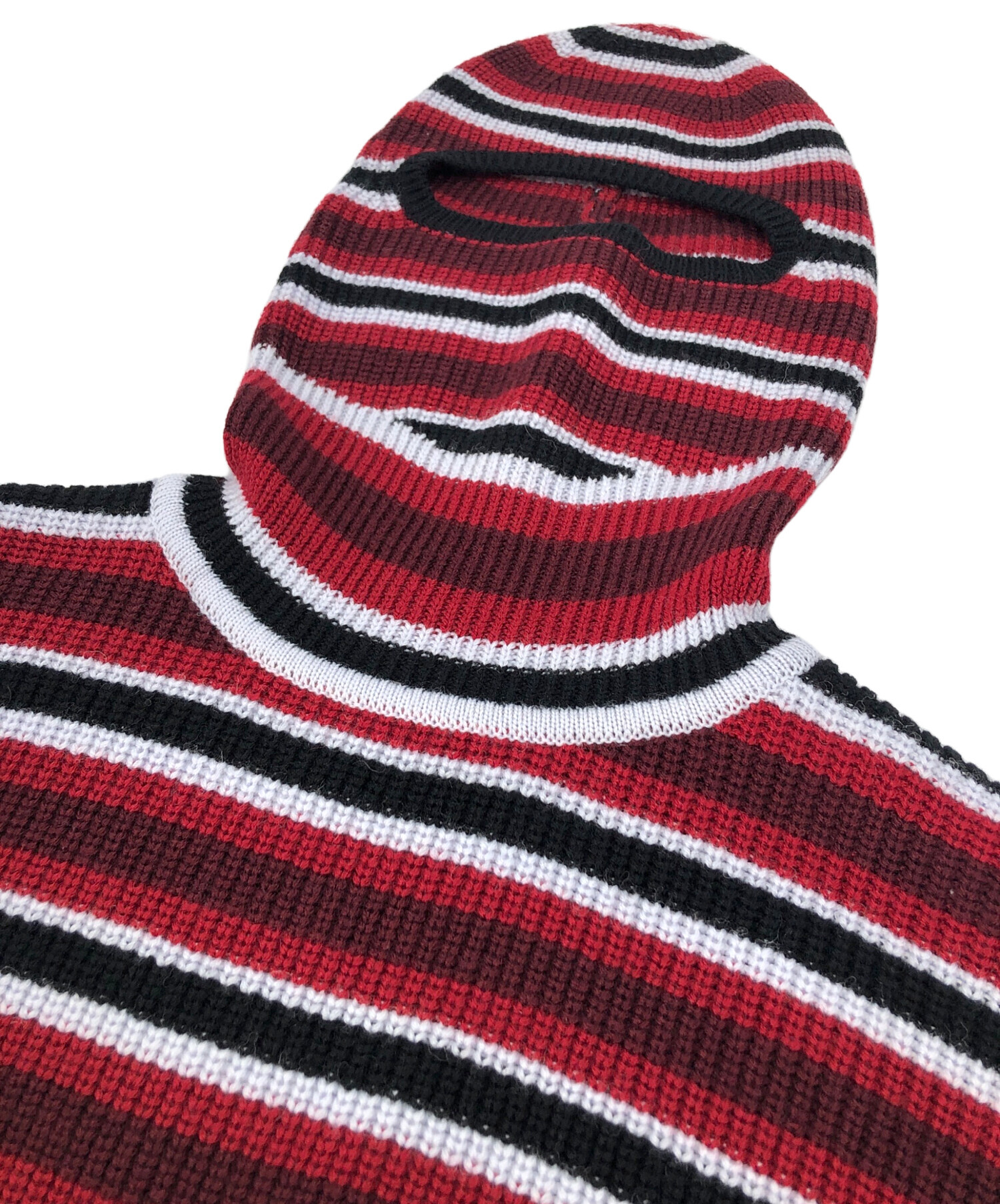 Supreme ニットパーカー L 黒/赤 23 中古・古着通販】Supreme (シュプリーム) ニットパーカー レッド