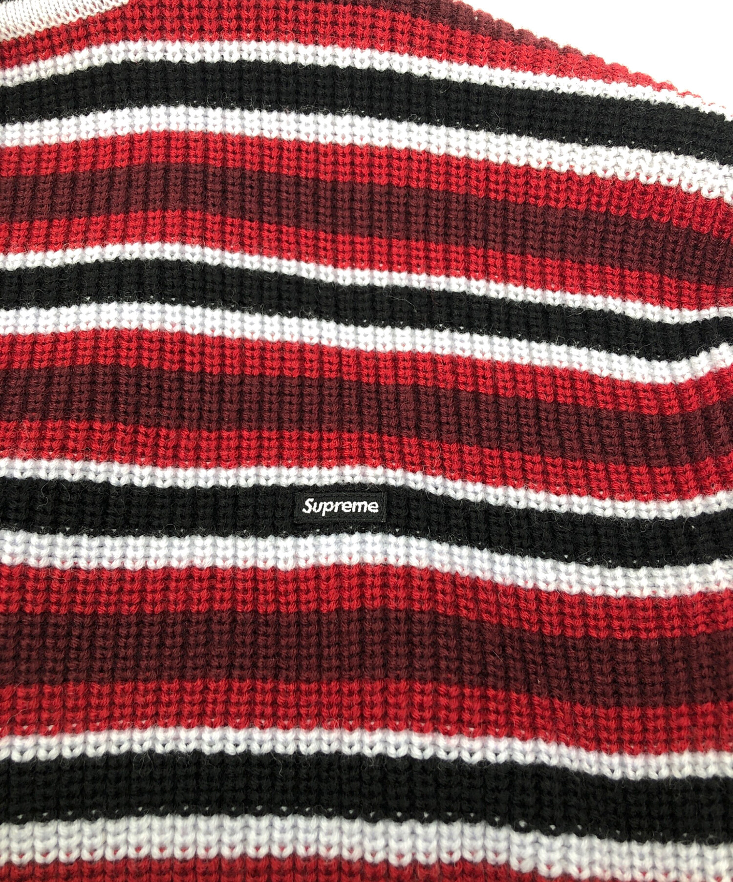 中古・古着通販】Supreme (シュプリーム) ニットパーカー レッド