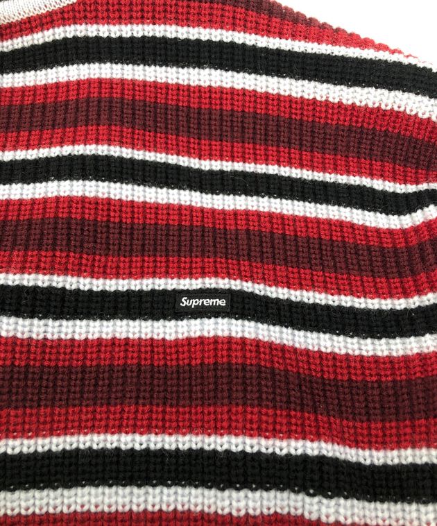 中古・古着通販】Supreme (シュプリーム) ニットパーカー レッド
