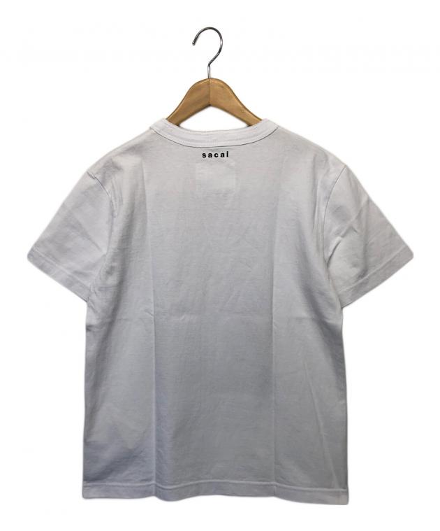 中古・古着通販】sacai (サカイ) アインシュタインプリントTシャツ