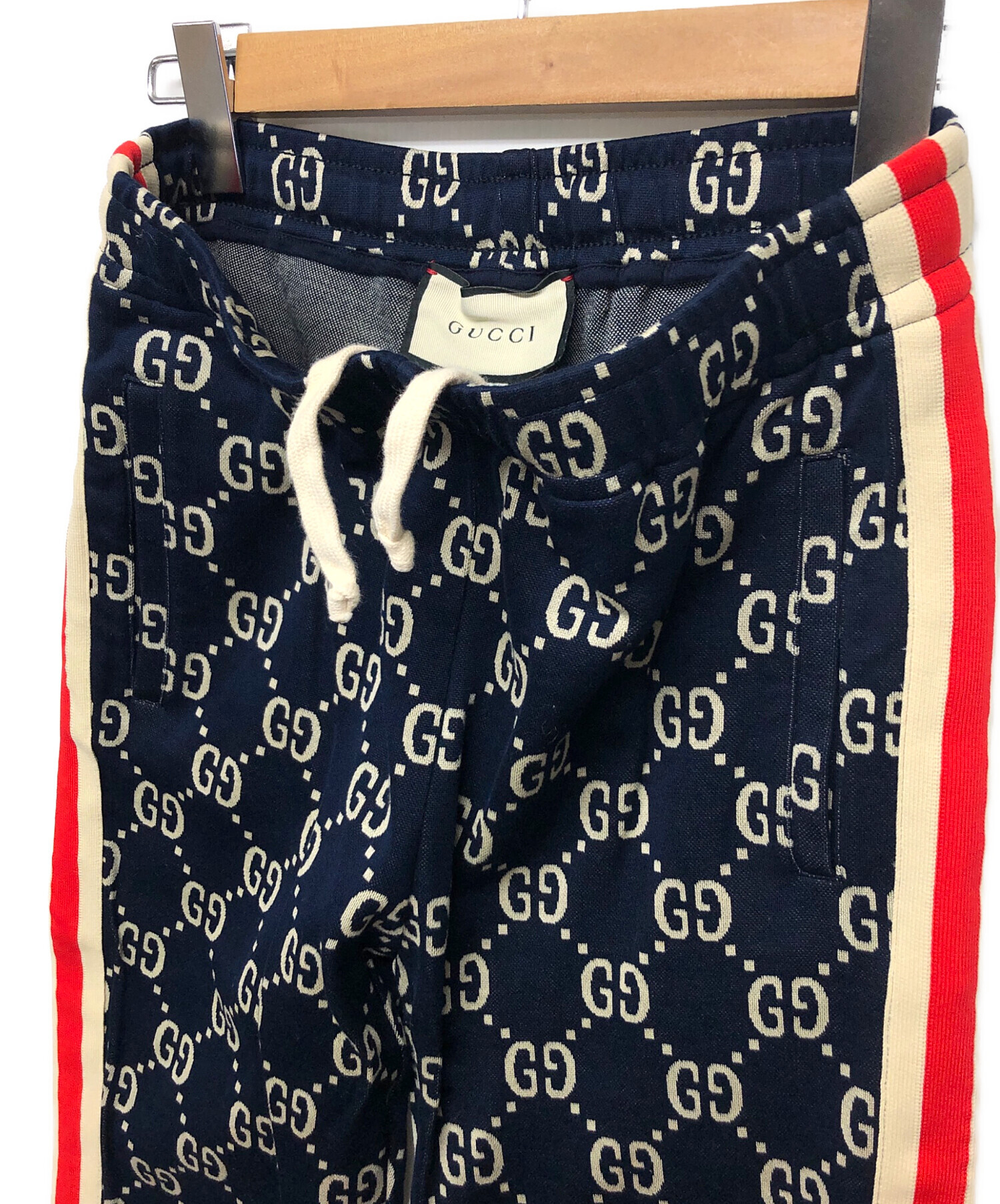 中古・古着通販】GUCCI (グッチ) GGジャガード ジョギングパンツ