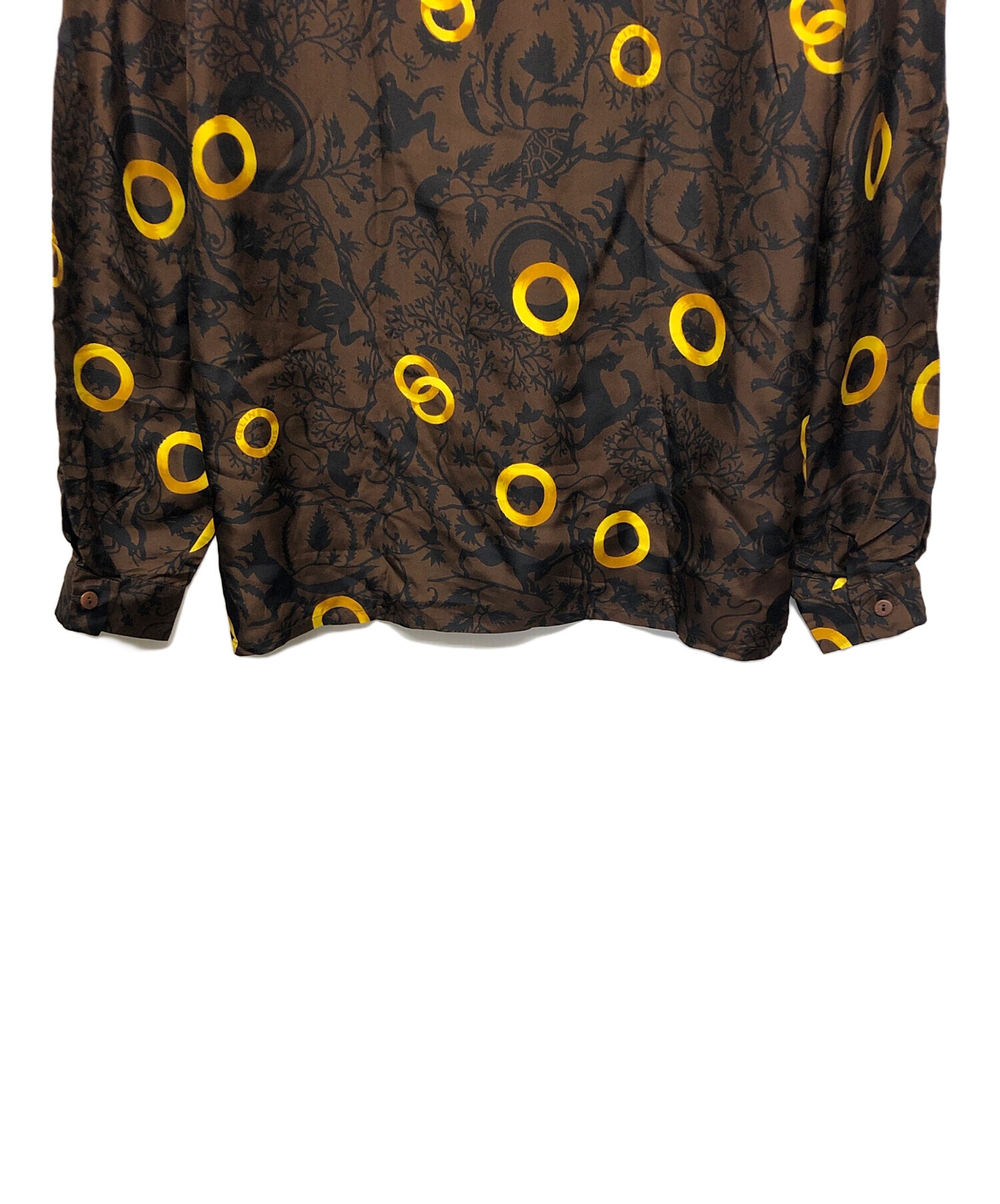 【極美品】セリーヌ　レディース　ブラウス　サイズ38　ヴィンテージ　シルク CELINE - 極美品 Vintage セリーヌ CELINE シャツ ブラウス ロング