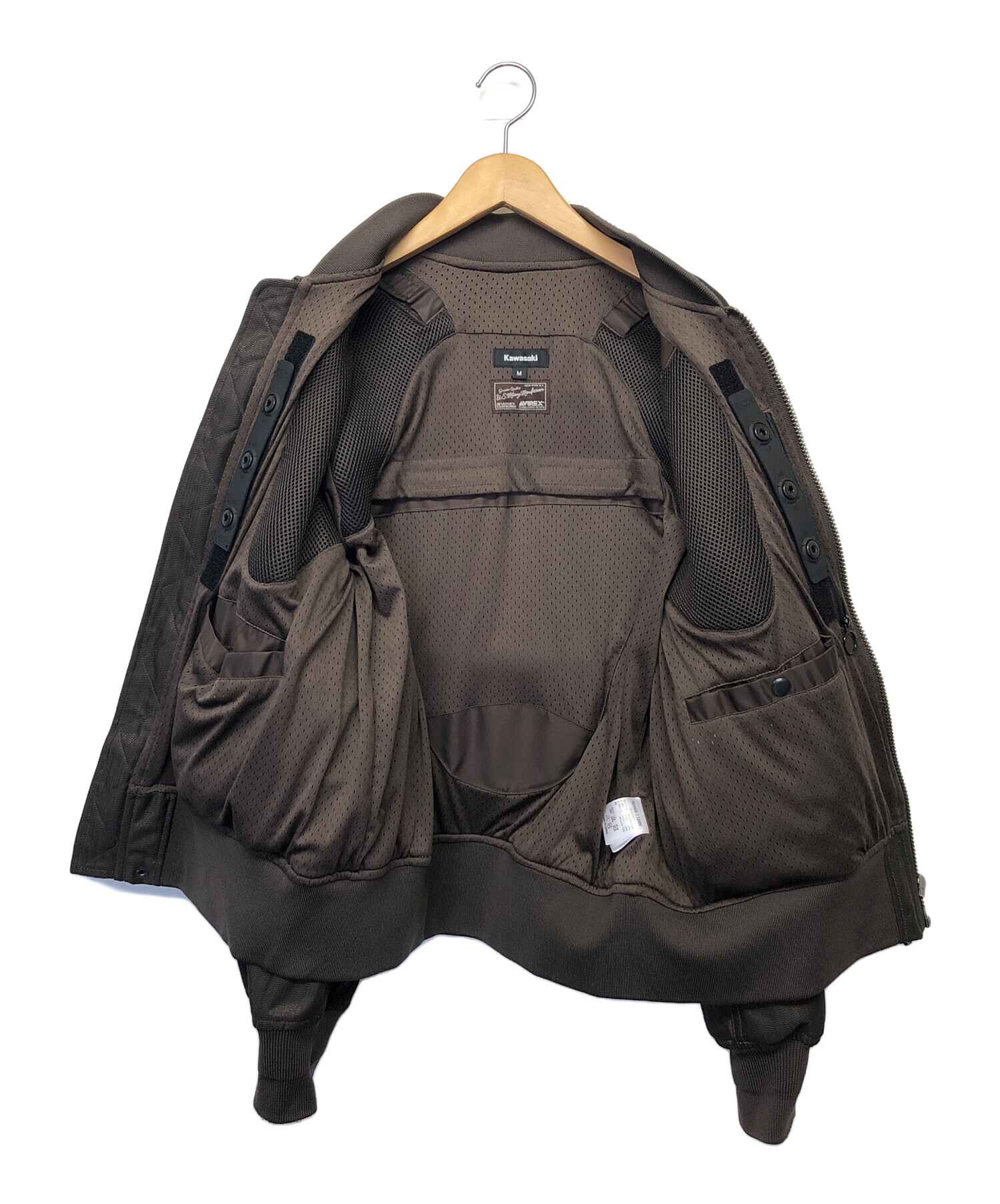 カワサキ×AVIREX ジャケット 中古・古着通販】AVIREX (アヴィレックス) kawasaki (カワサキ