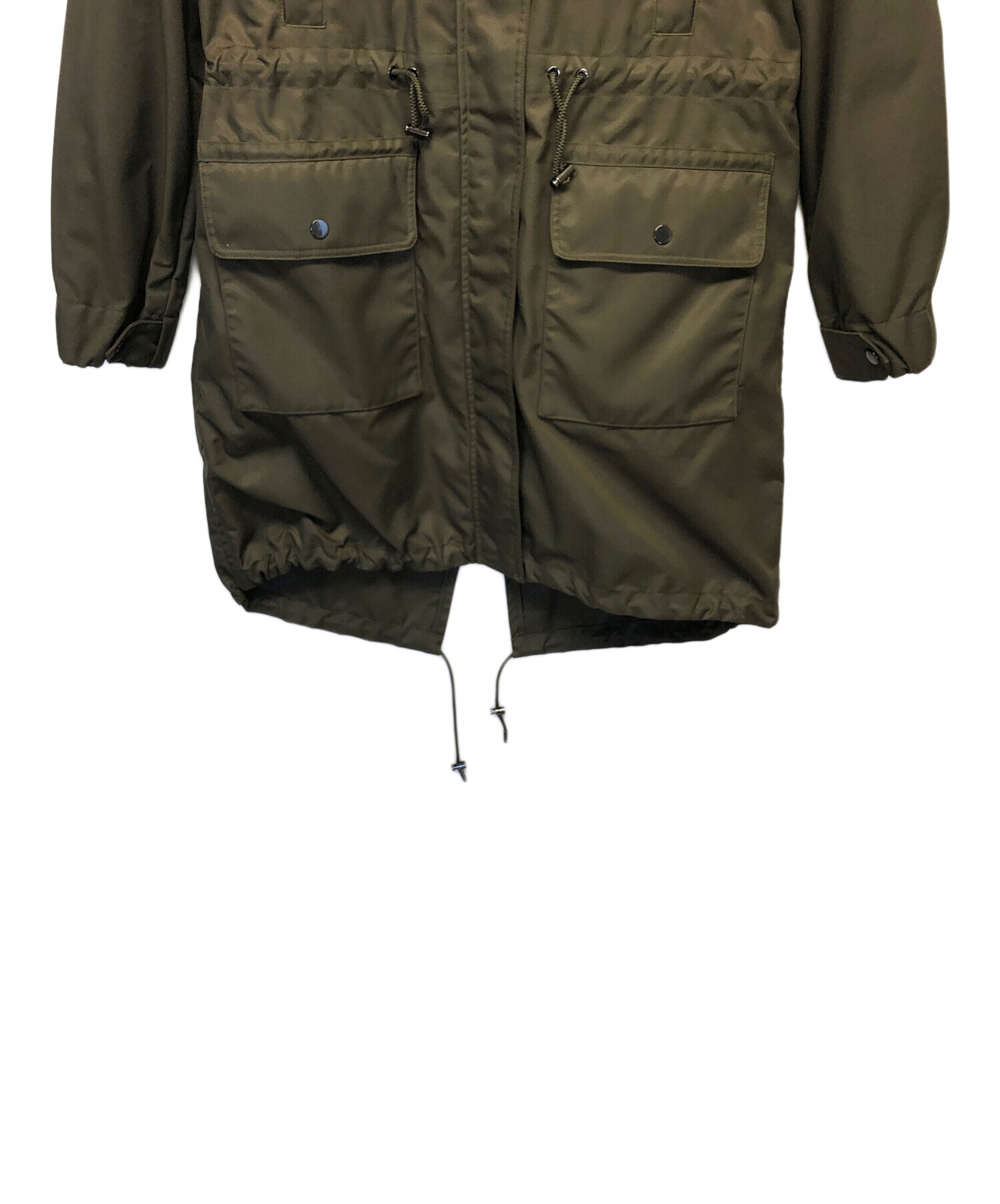 中古・古着通販】theory (セオリー) ライナー付モッズコート グリーン