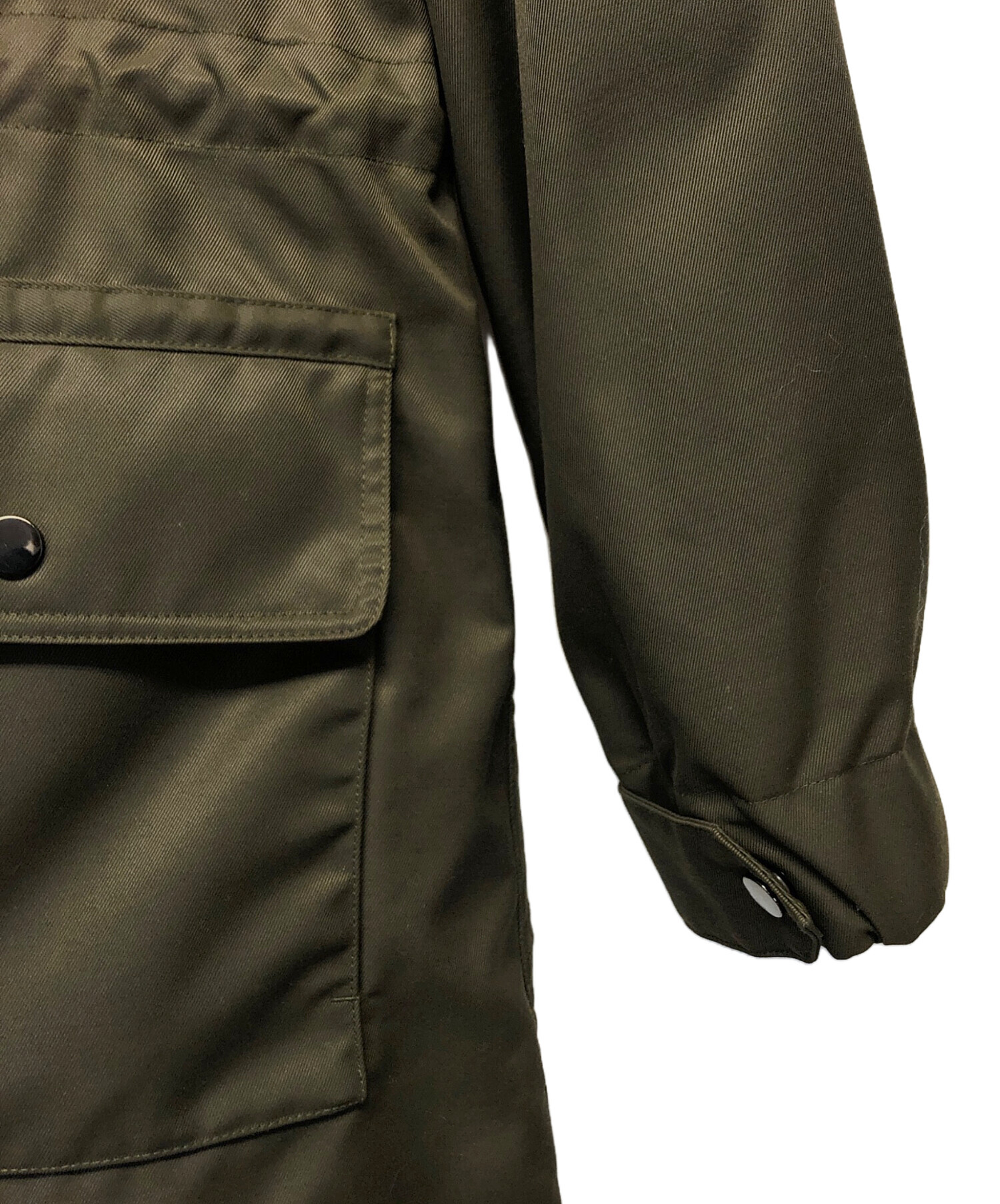 中古・古着通販】theory (セオリー) ライナー付モッズコート グリーン