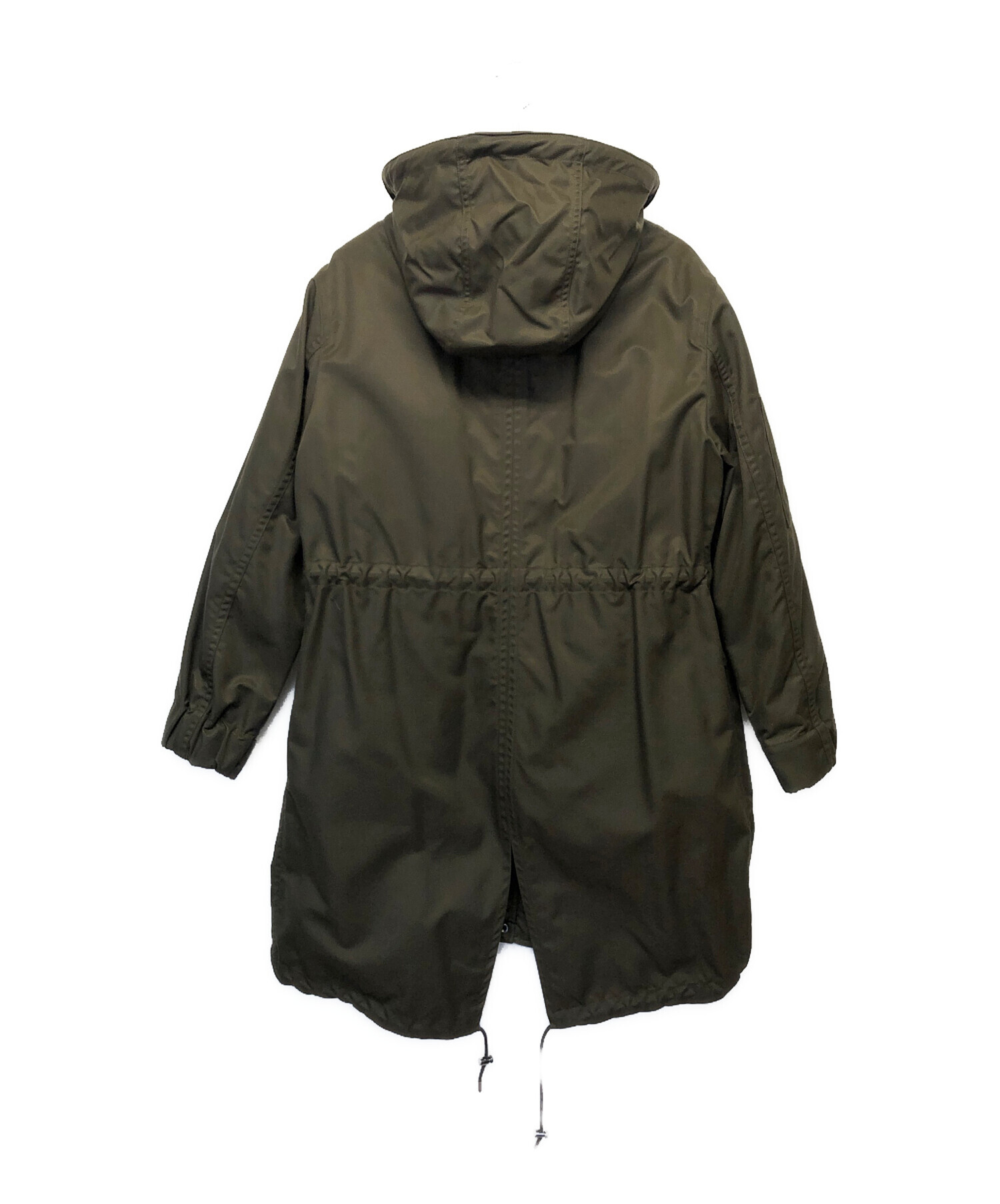 【4WAY】現行タグ セオリー モッズコート ダウンライナー付き 厚手 ファー 中古・古着通販】theory (セオリー) ライナー付モッズコート グリーン