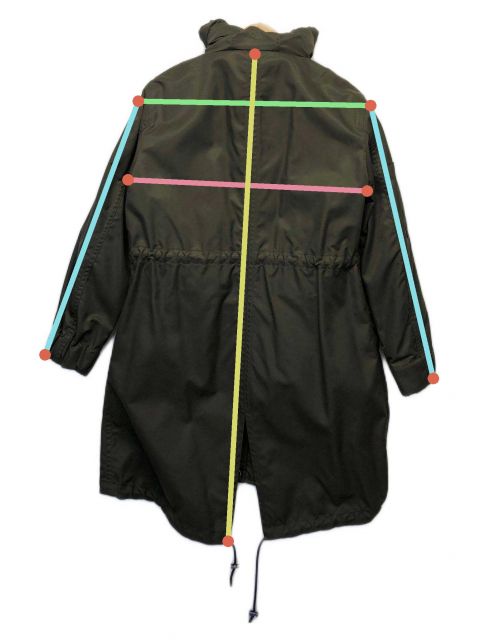 中古・古着通販】theory (セオリー) ライナー付モッズコート グリーン