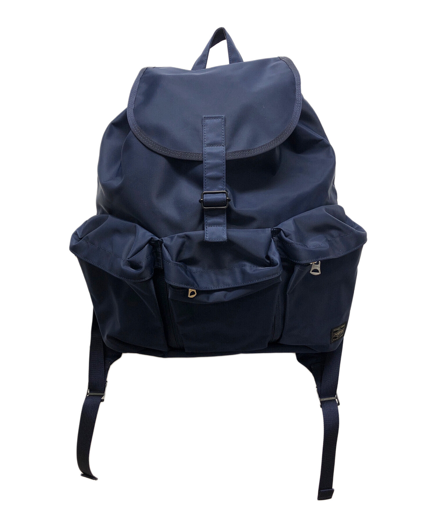 中古・古着通販】PORTER (ポーター) ナイロンリュック ネイビー 