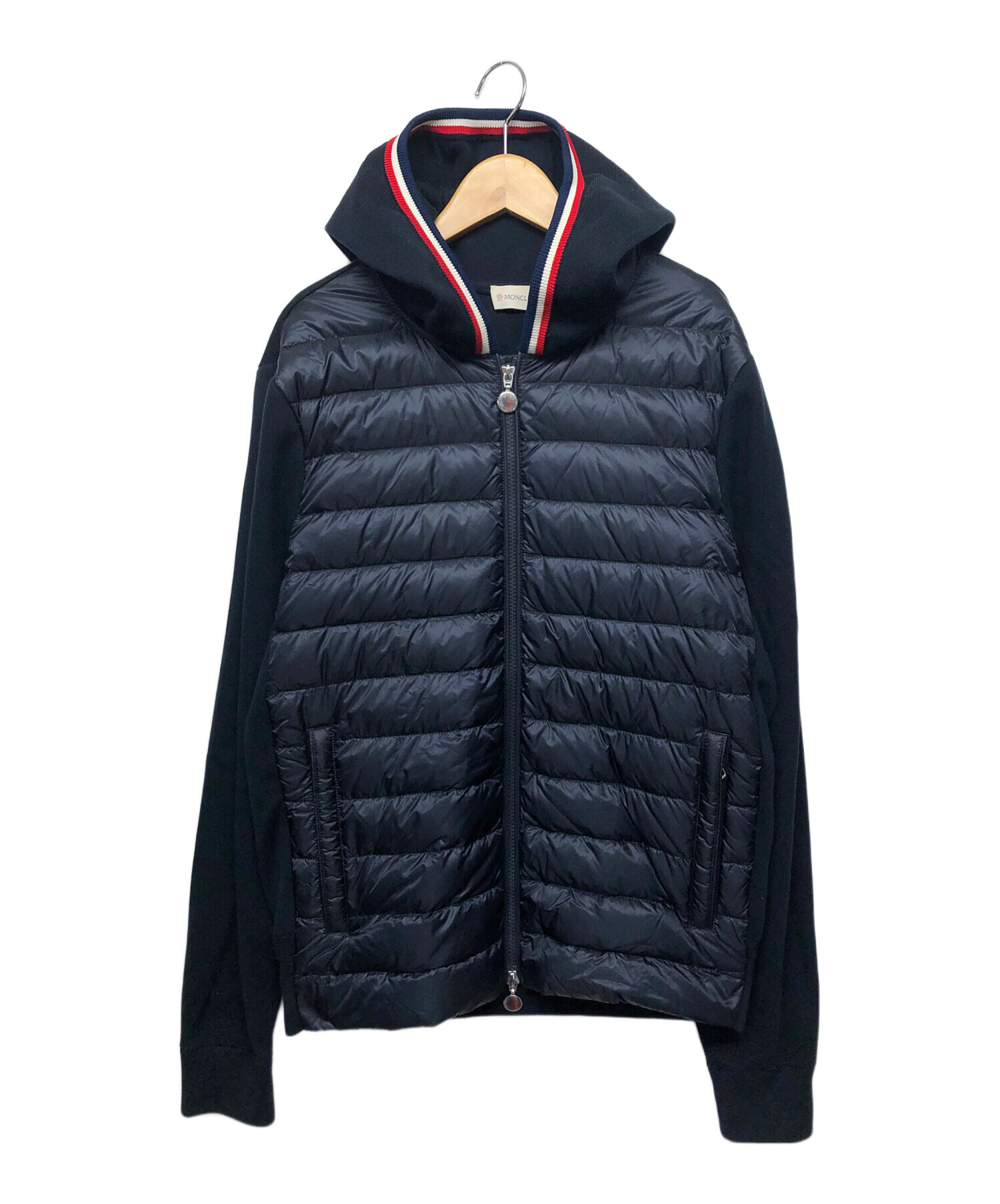中古・古着通販】MONCLER (モンクレール) 切替ダウンジャケット
