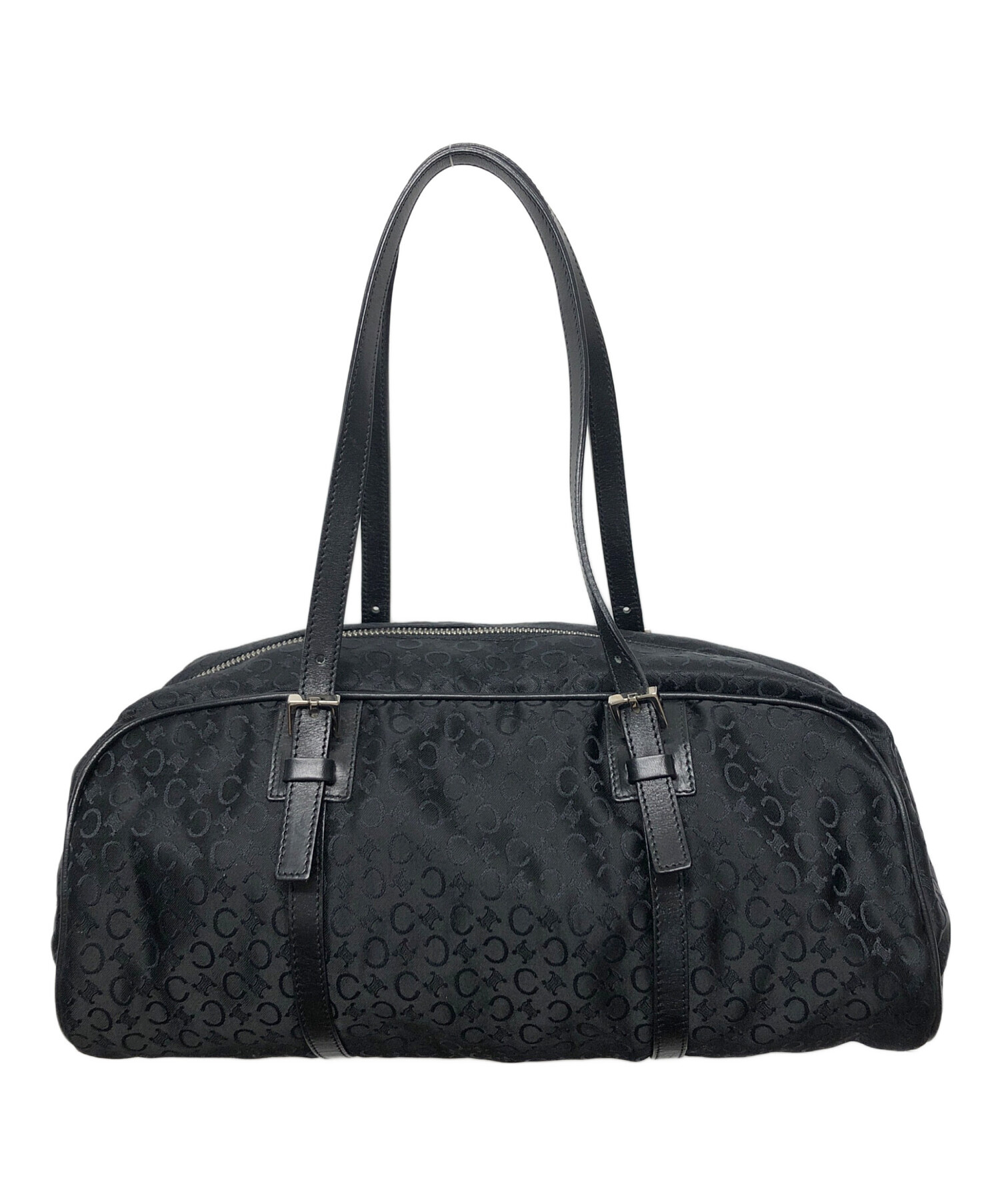 中古・古着通販】OLD CELINE (セリーヌ) ミニボストンバッグ ブラック 