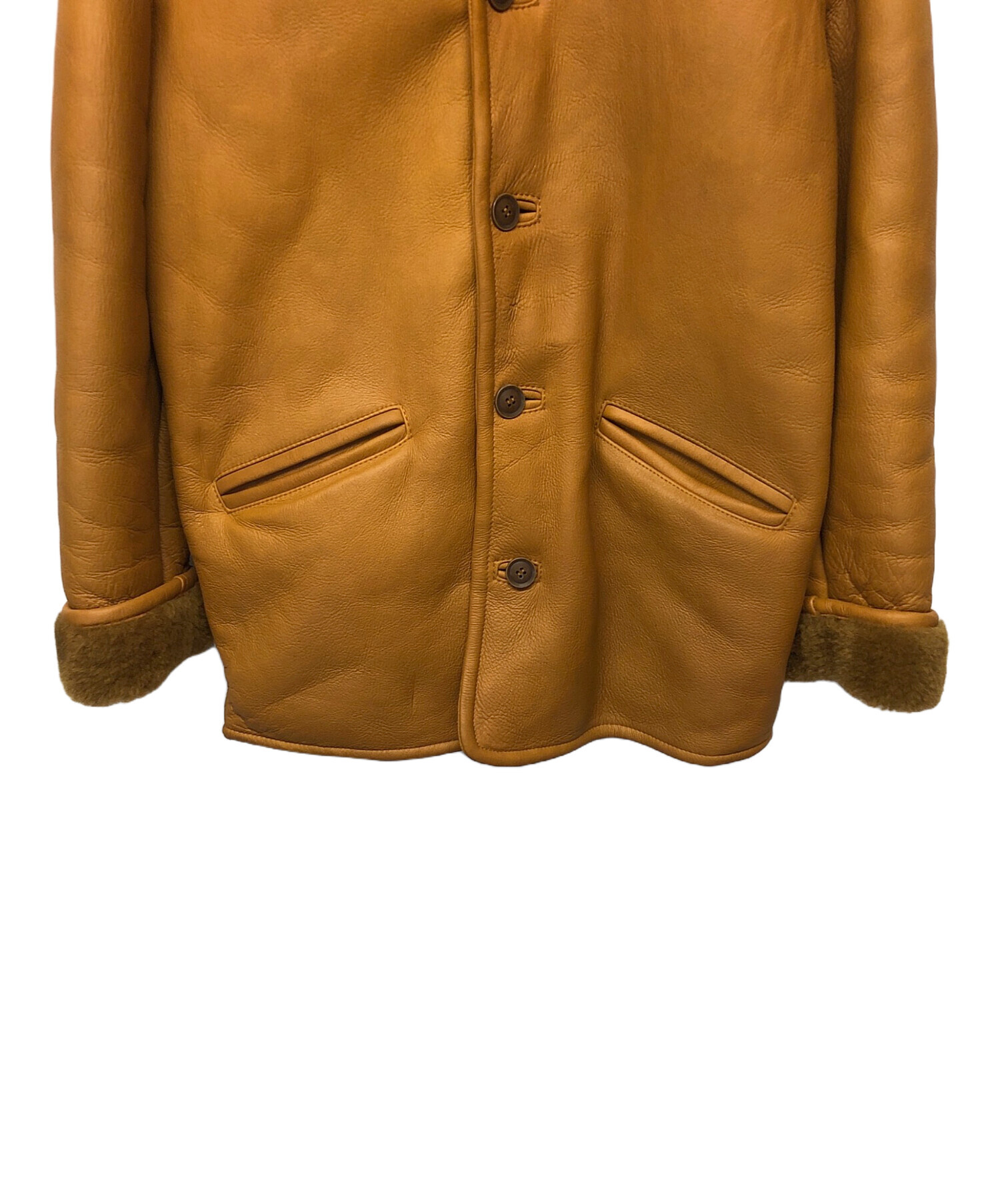 中古・古着通販】Wind Armor (ウィンドアーマー) ムートンジャケット