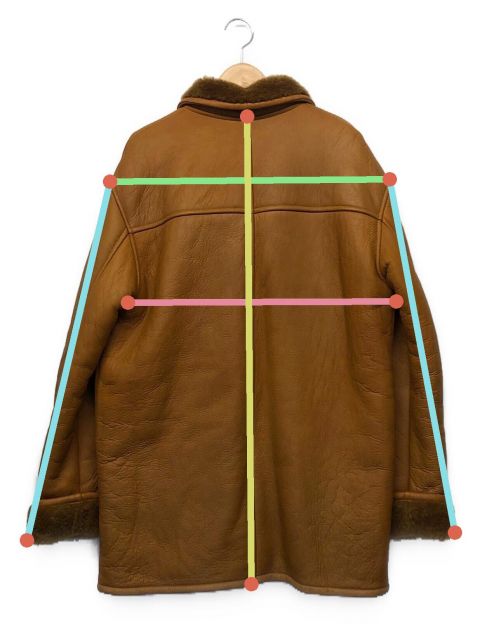 中古・古着通販】Wind Armor (ウィンドアーマー) ムートンジャケット