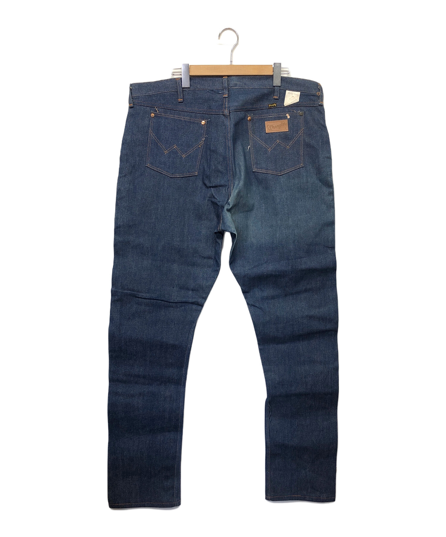 ラングラー Wrangler W42 USA製 インディゴ デニムパンツ 古着 USA 