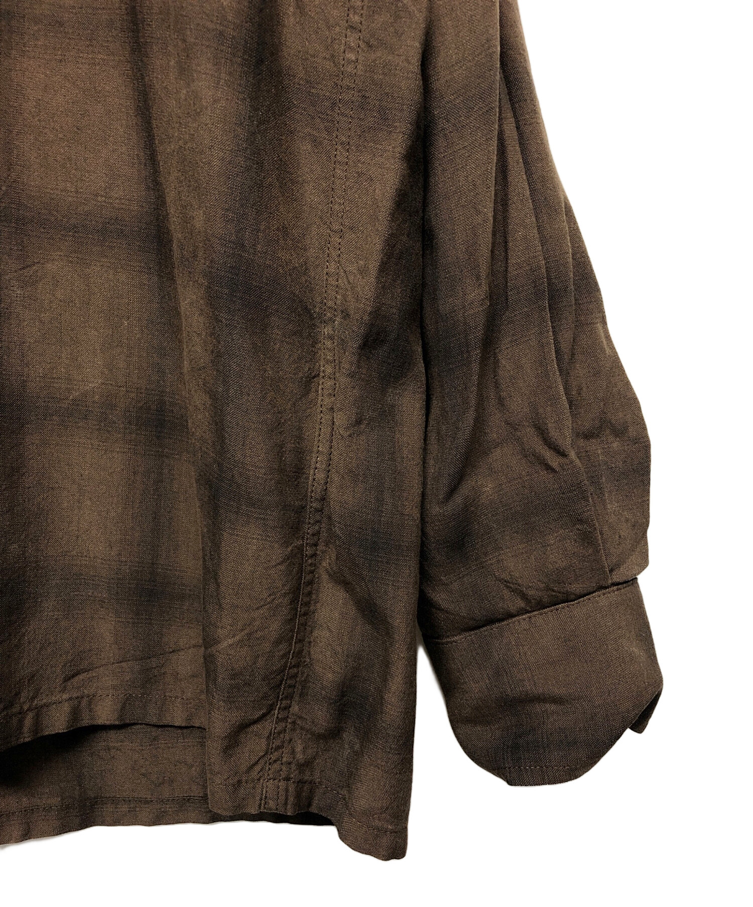 中古・古着通販】WACKO MARIA (ワコマリア) 長袖シャツ ブラウン