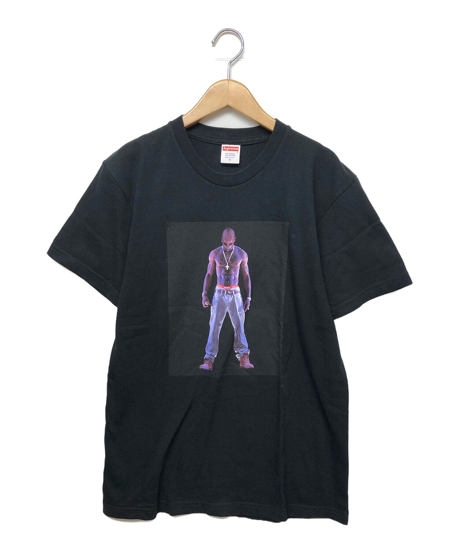 ミュージシャン supreme 2pac 中古・古着通販】Supreme (シュプリーム) Tupac Hologram Tee ブラック