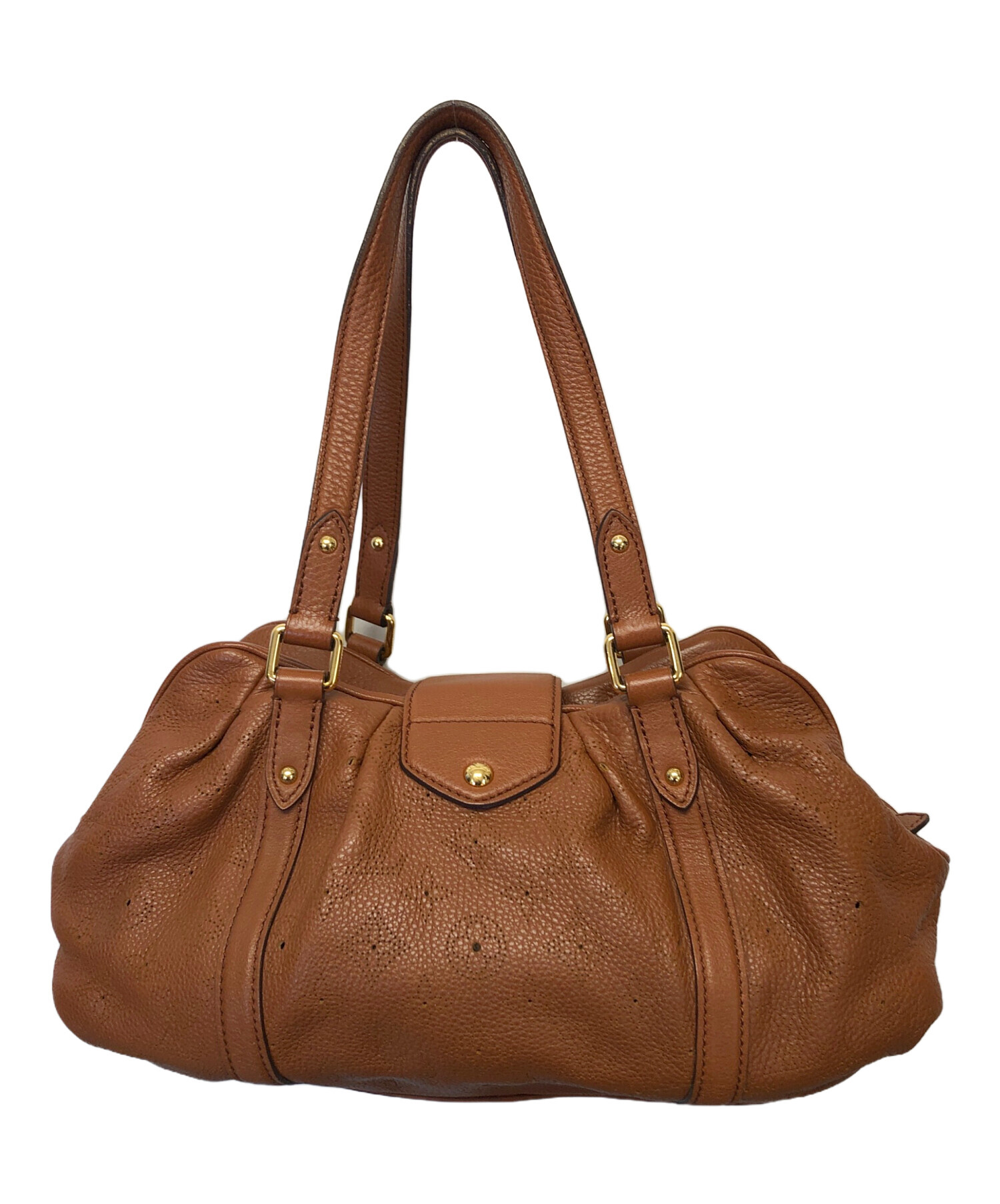 中古・古着通販】LOUIS VUITTON (ルイ ヴィトン) マヒナ ブラウン