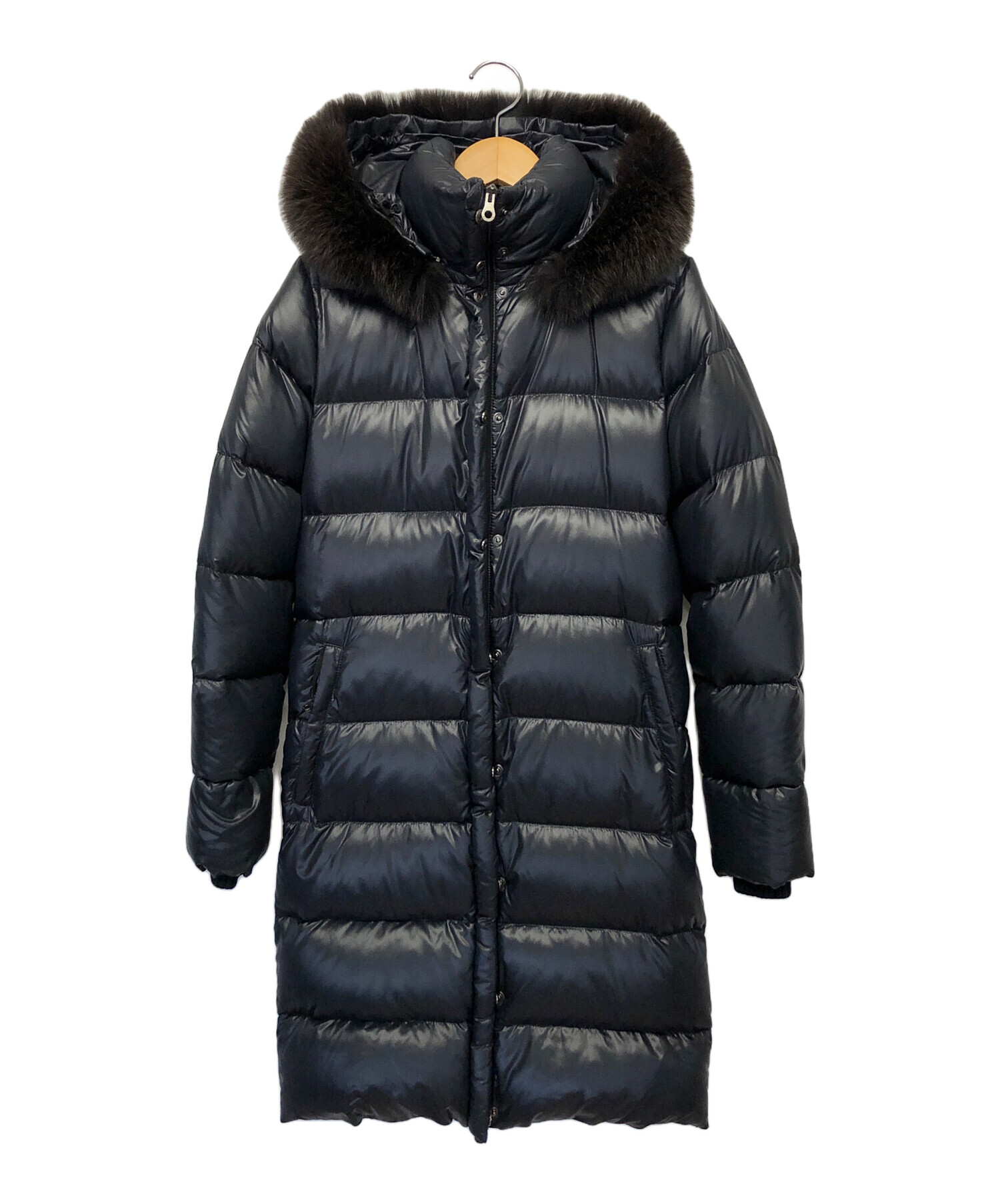 DUVETICA デュベティカ ダウンコート 黒 38 中古・古着通販】DUVETICA (デュベティカ) ダウンコート ブラック