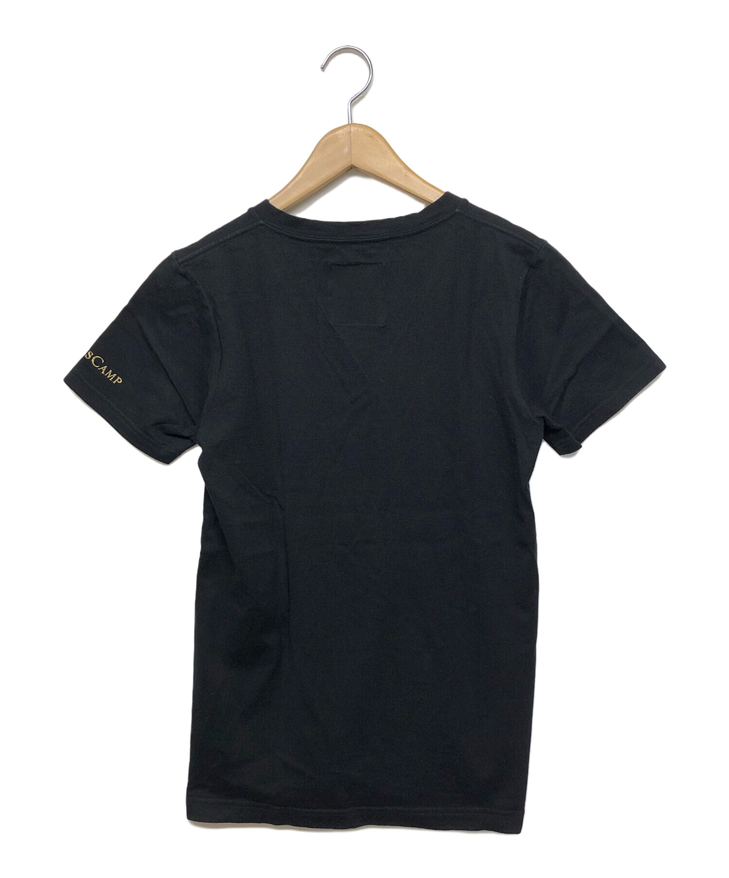 中古・古着通販】DRESS CAMP (ドレスキャンプ) Vネック半袖Tシャツ 